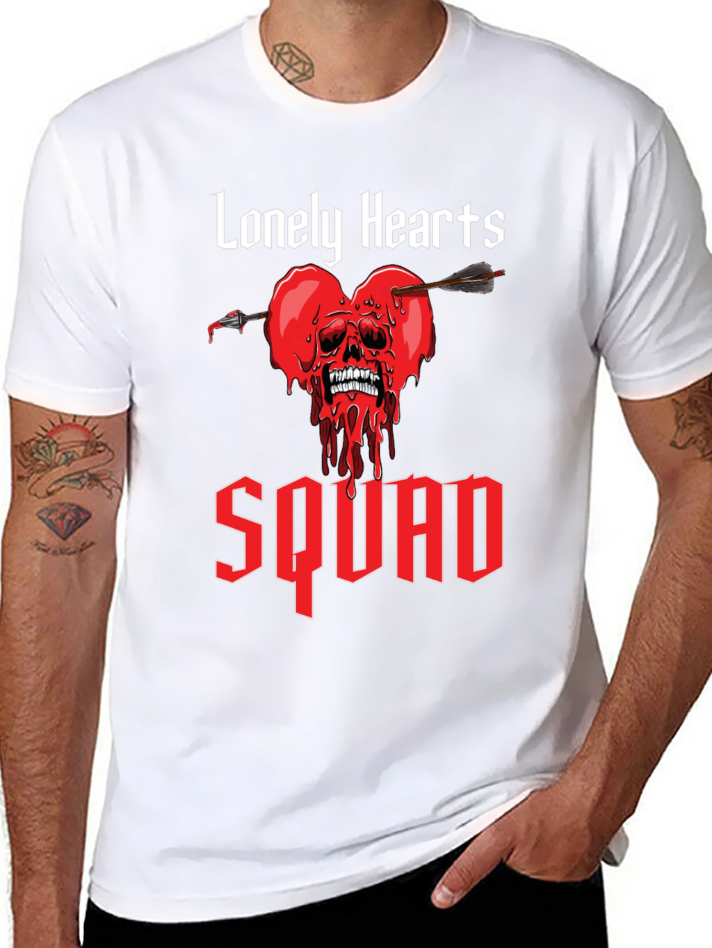 Lonely Hearts Squad Graphic T-Shirt