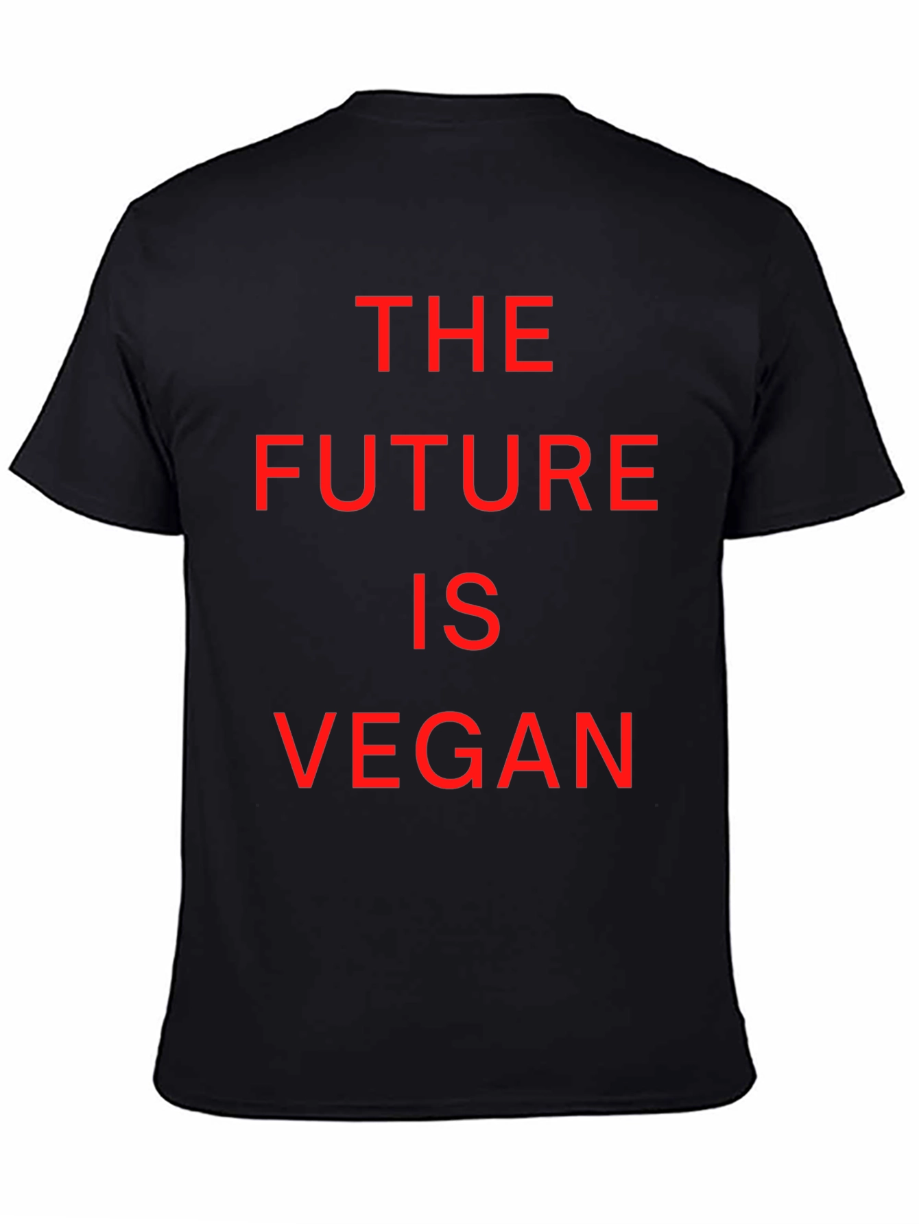 The Future is Vegan Tee - Black