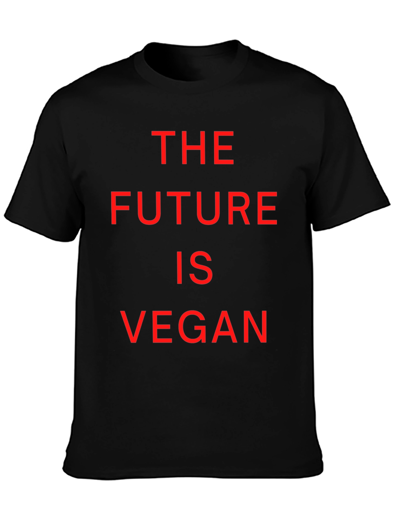 The Future is Vegan Tee - Black