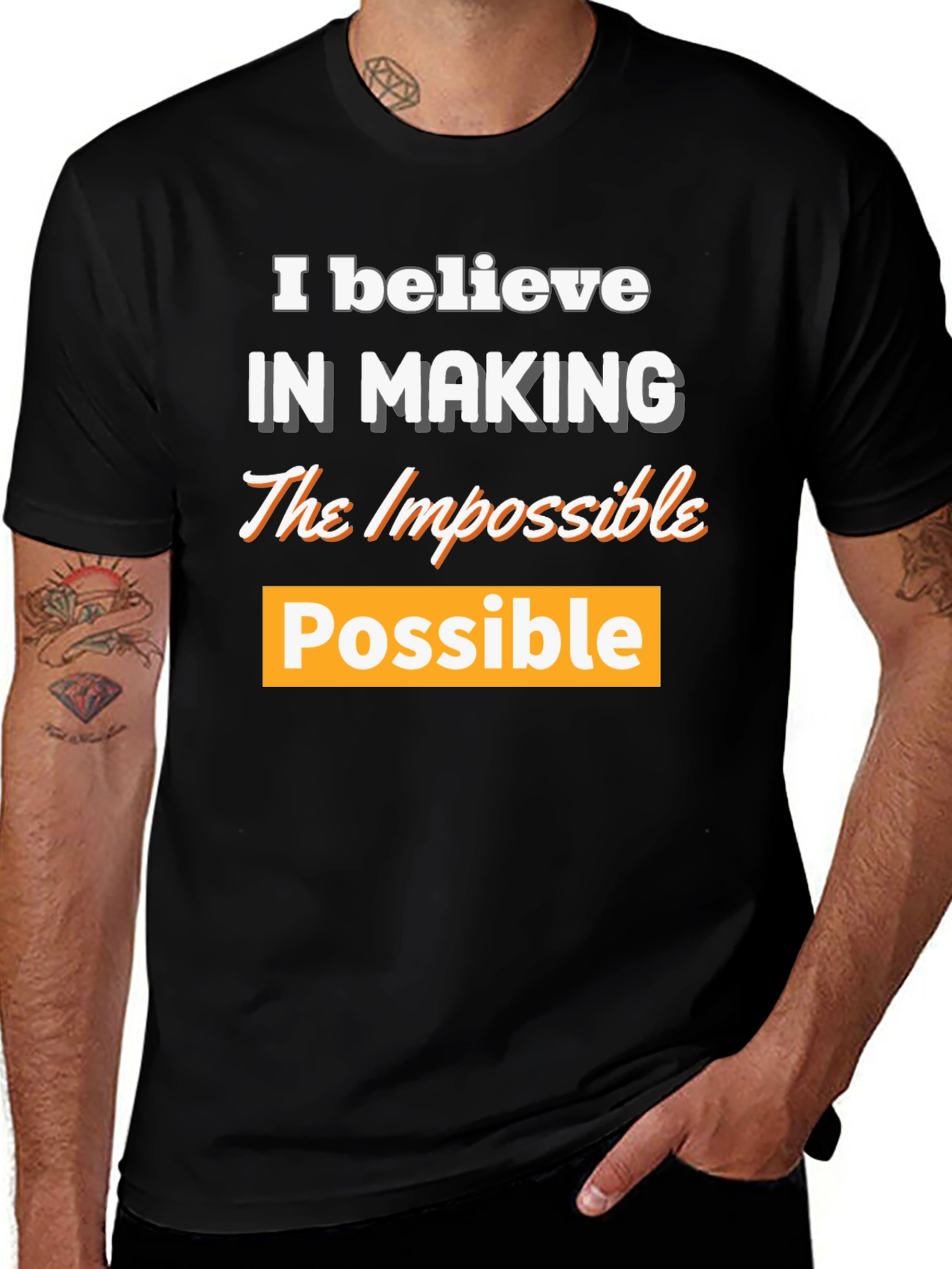 Believe in Making the Impossible Possible T-Shirt