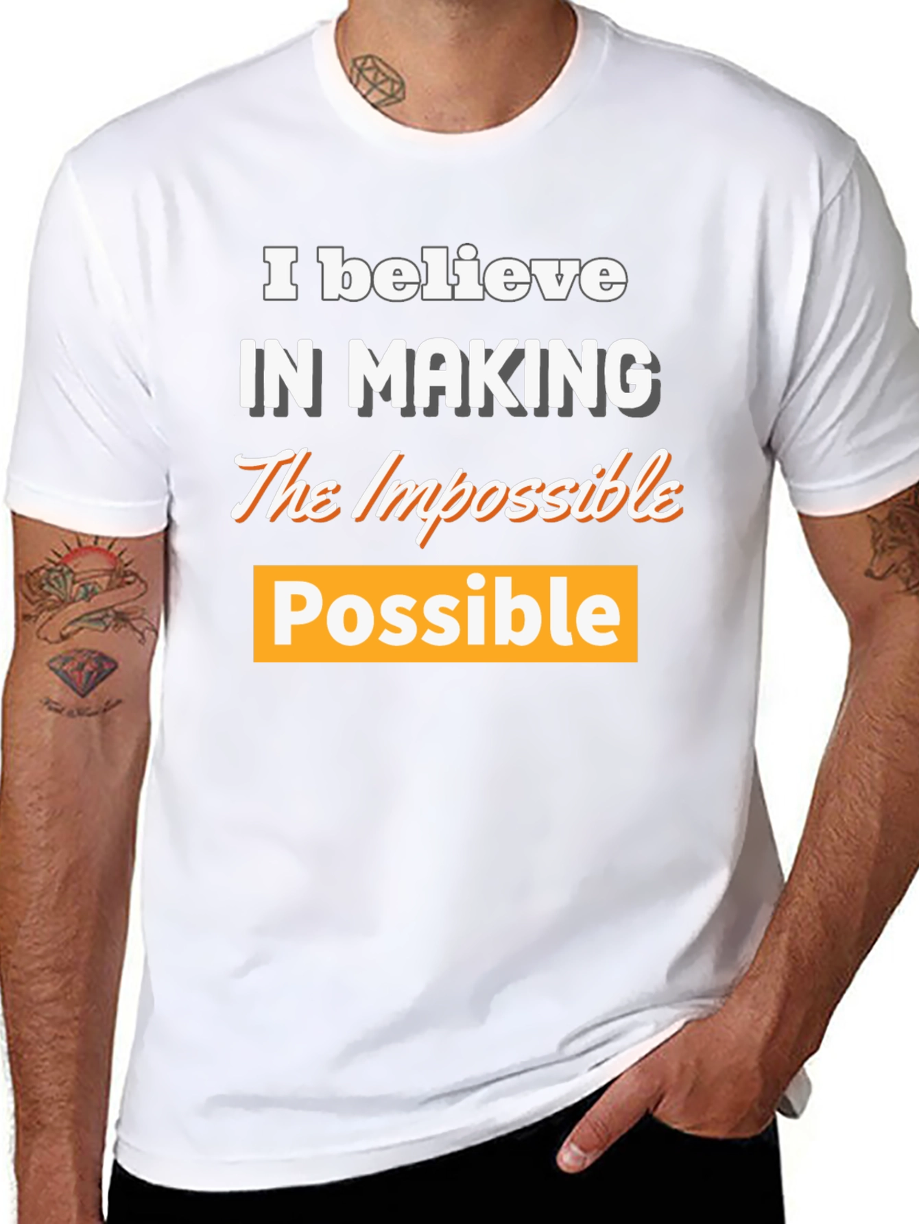 Believe in Making the Impossible Possible T-Shirt