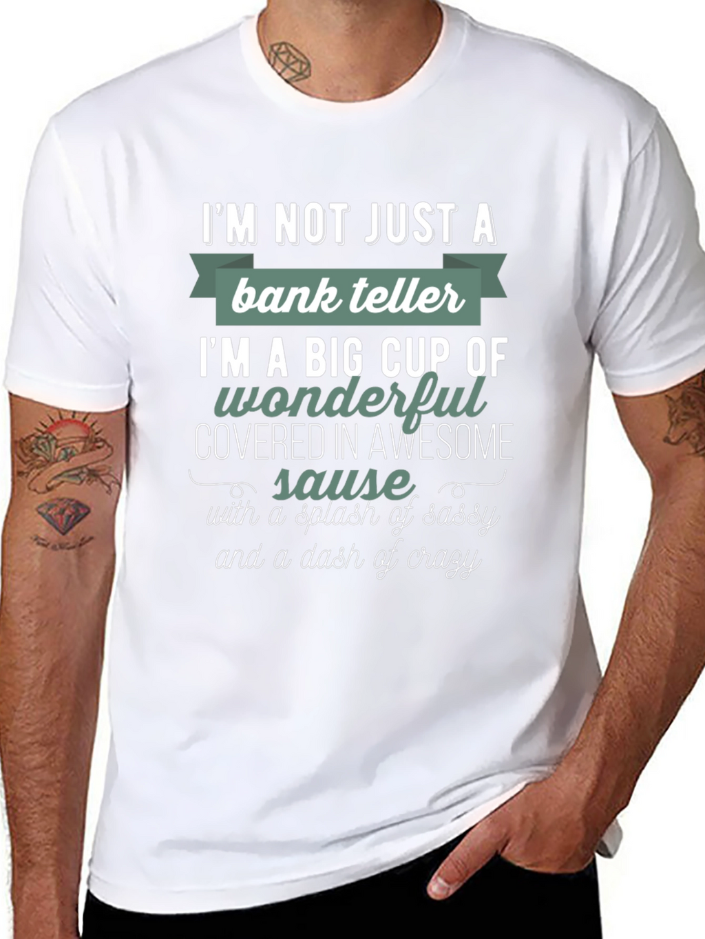 Bank Teller Sassy & Crazy T-Shirt
