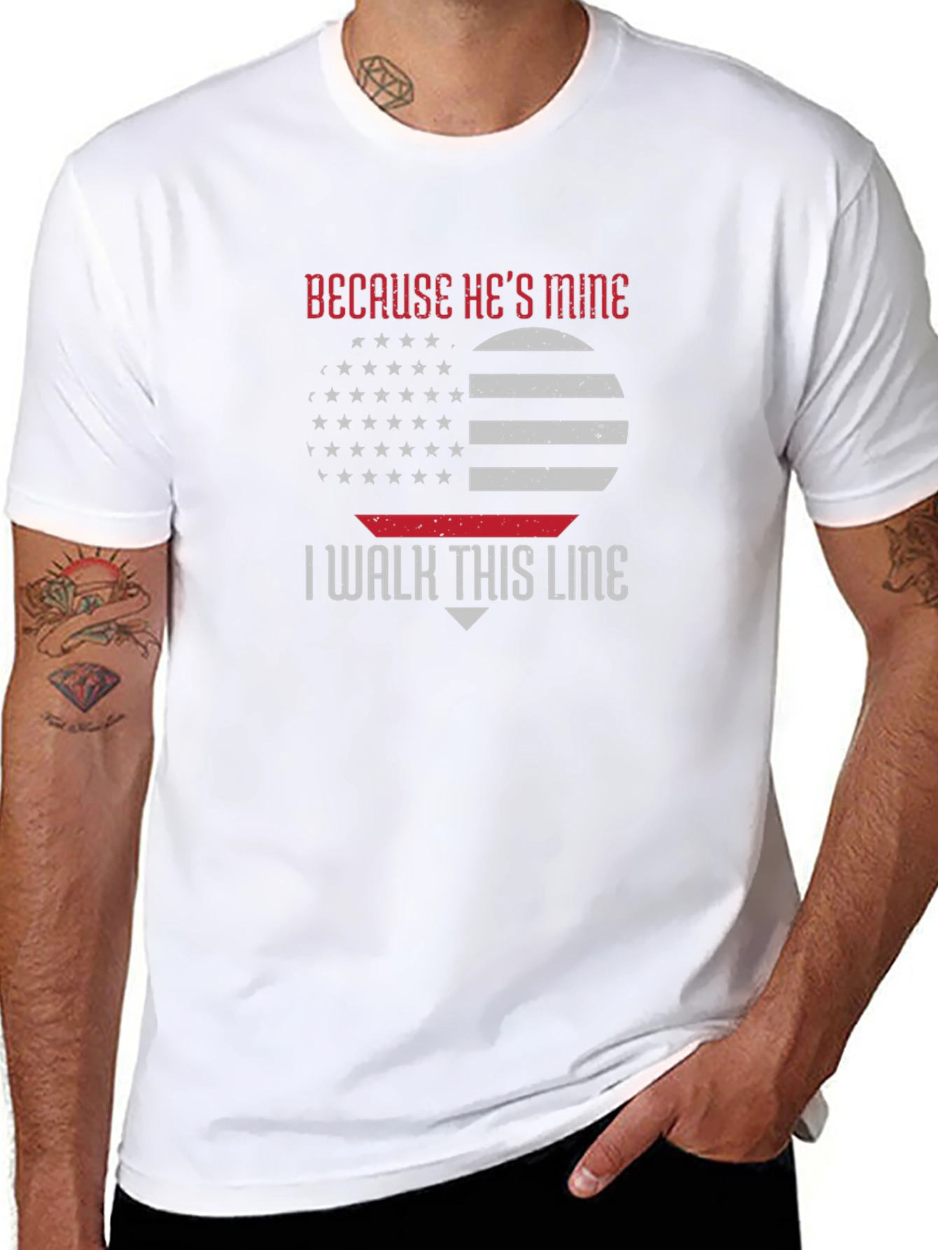 I Walk This Line T-Shirt