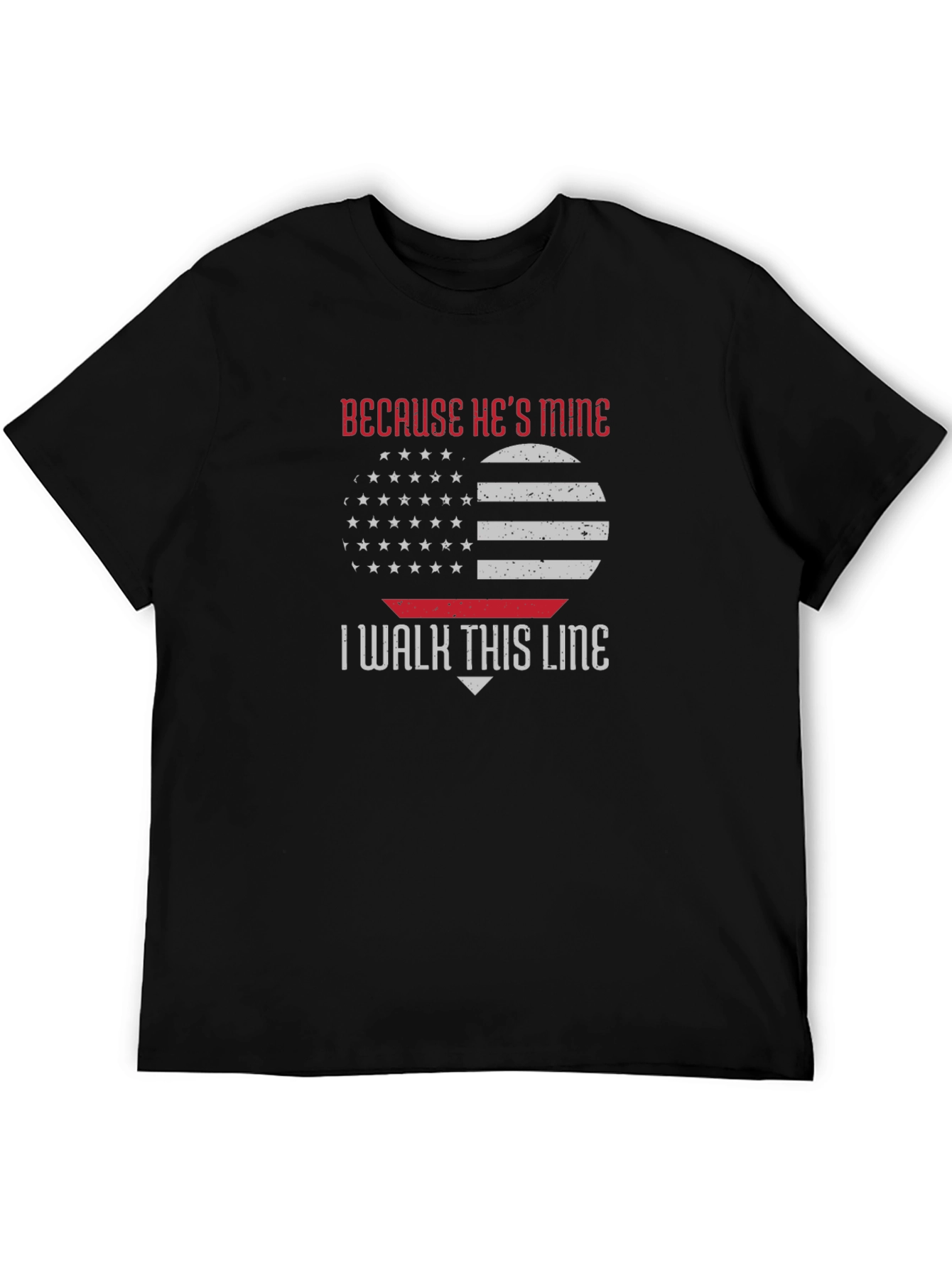 I Walk This Line T-Shirt