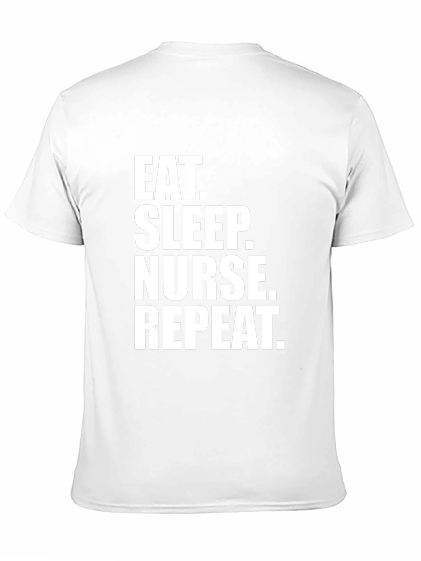 Eat Sleep Nurse Repeat Black T-Shirt