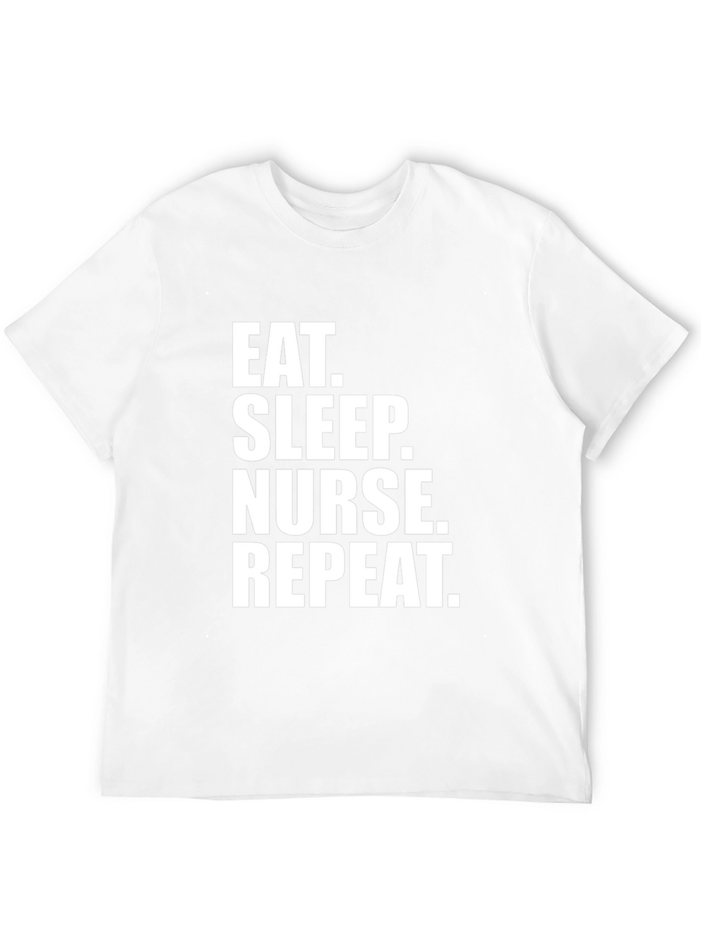 Eat Sleep Nurse Repeat Black T-Shirt