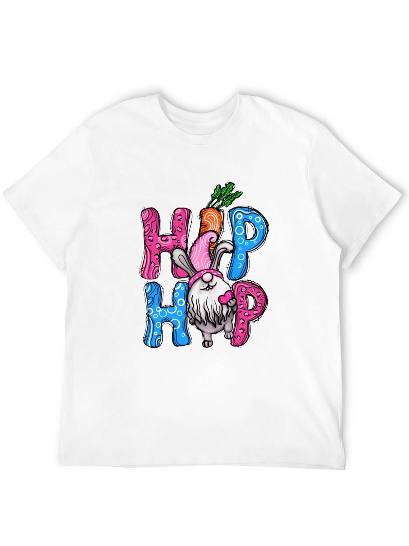 Hip Hop Easter Bunny Gnome T-Shirt