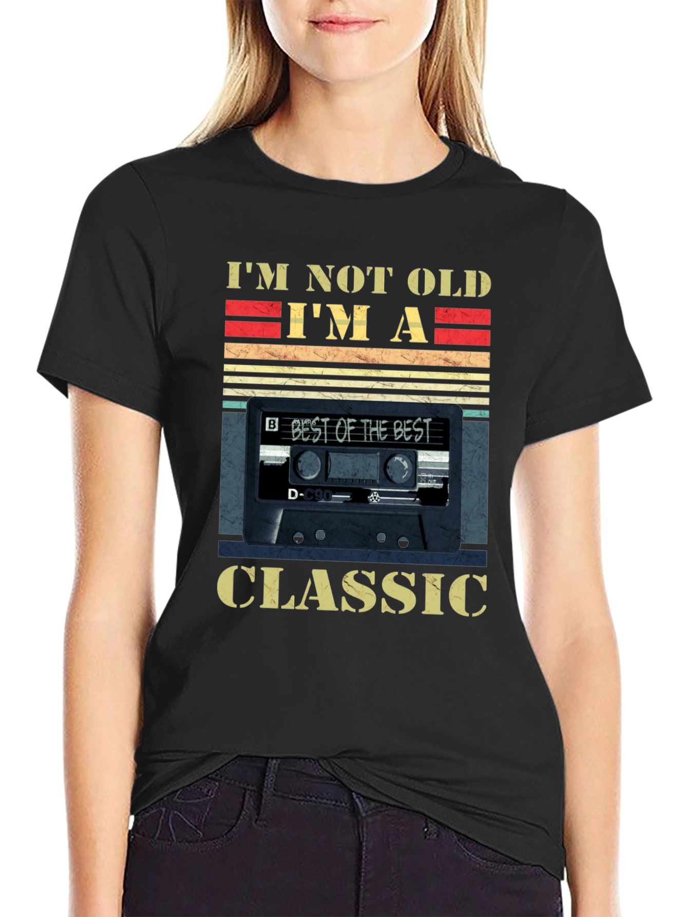 Im Not Old Im A Classic Cassette Tape T-Shirt