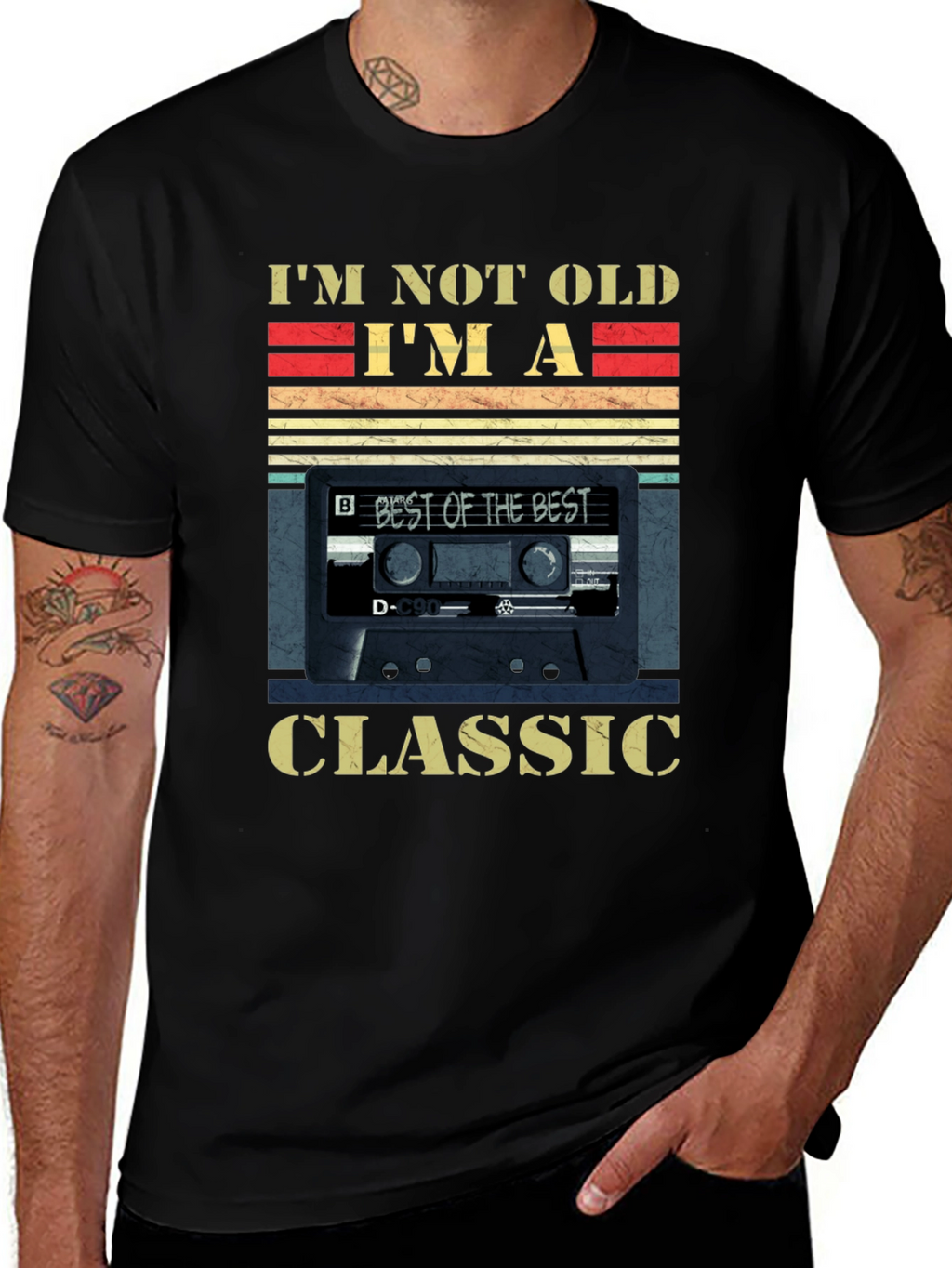 Im Not Old Im A Classic Cassette Tape T-Shirt
