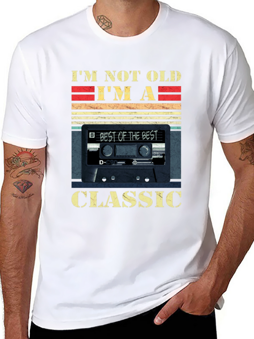 Im Not Old Im A Classic Cassette Tape T-Shirt