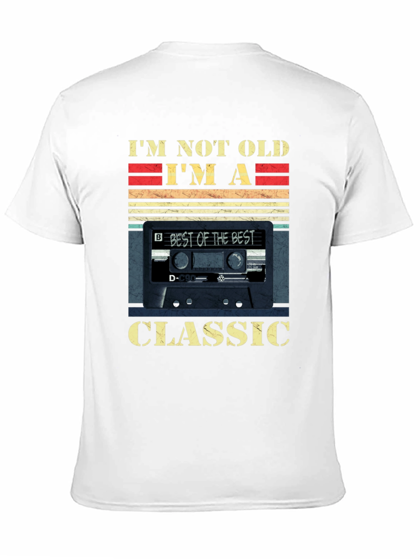 Im Not Old Im A Classic Cassette Tape T-Shirt