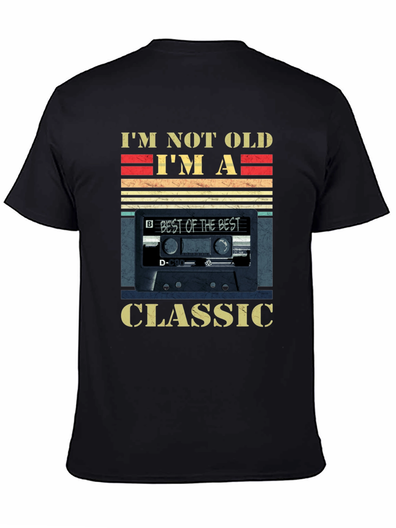 Im Not Old Im A Classic Cassette Tape T-Shirt