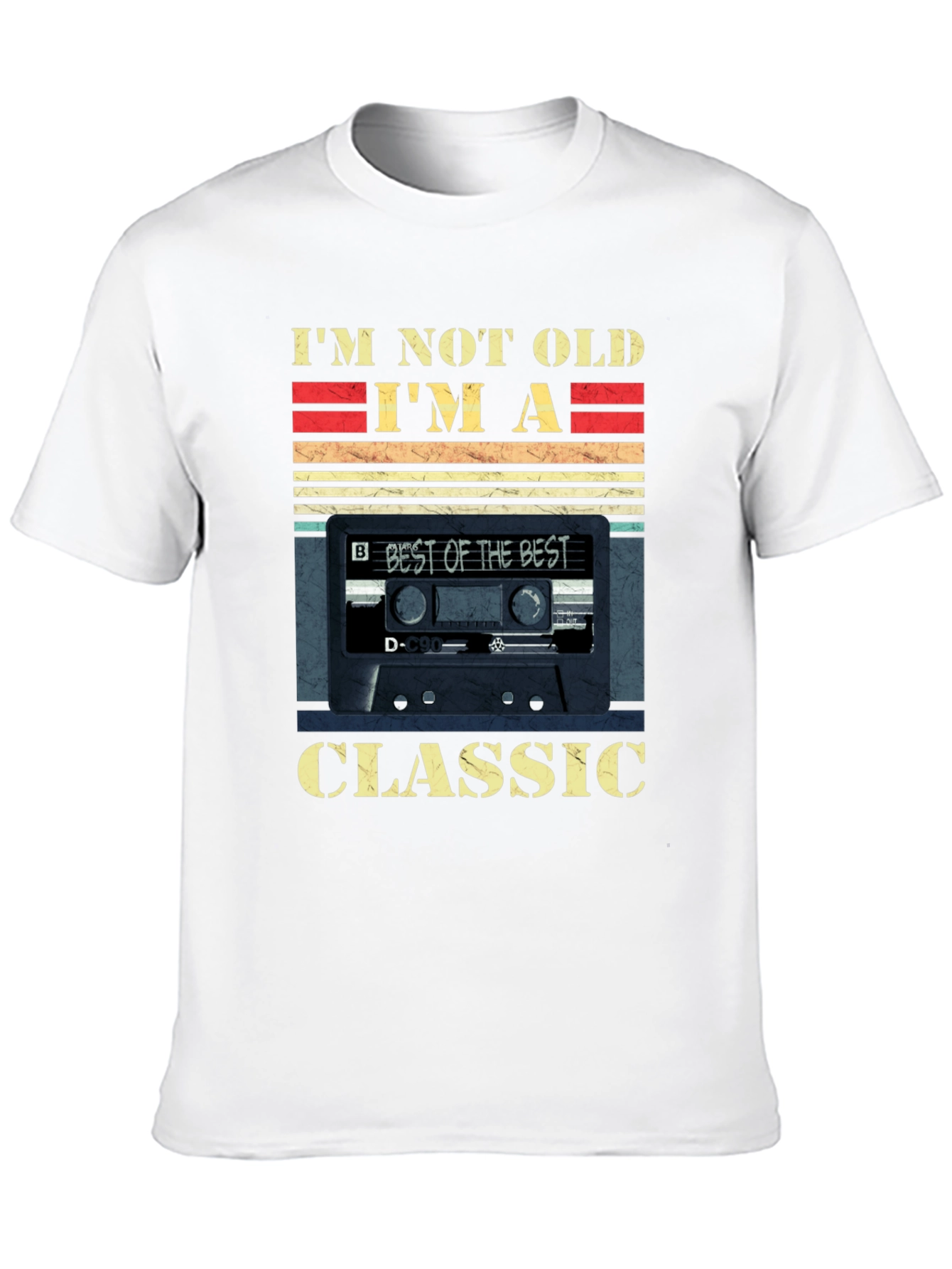 Im Not Old Im A Classic Cassette Tape T-Shirt