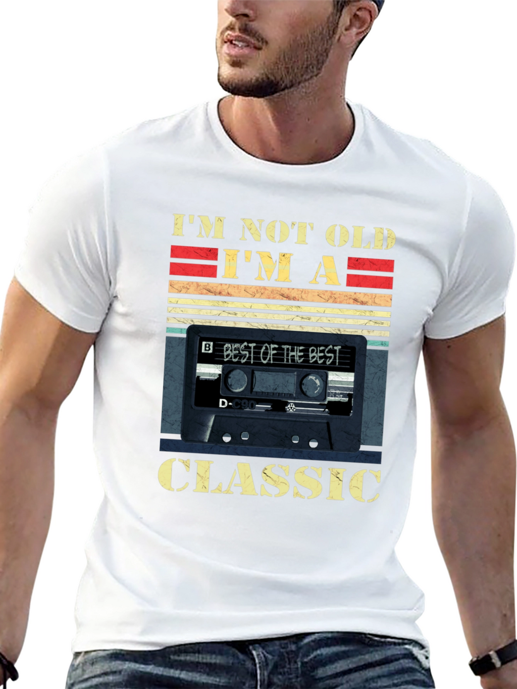 Im Not Old Im A Classic Cassette Tape T-Shirt