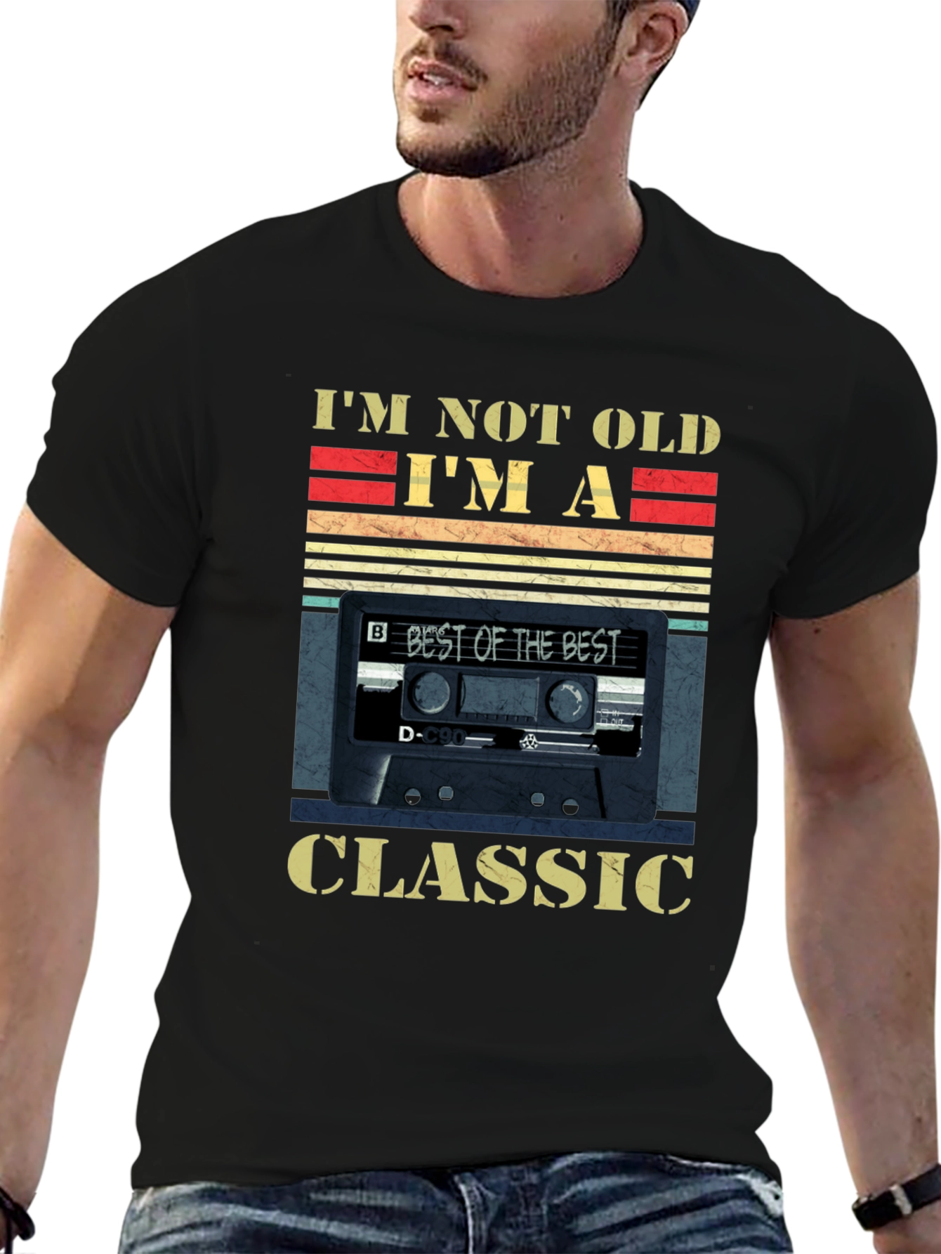 Im Not Old Im A Classic Cassette Tape T-Shirt
