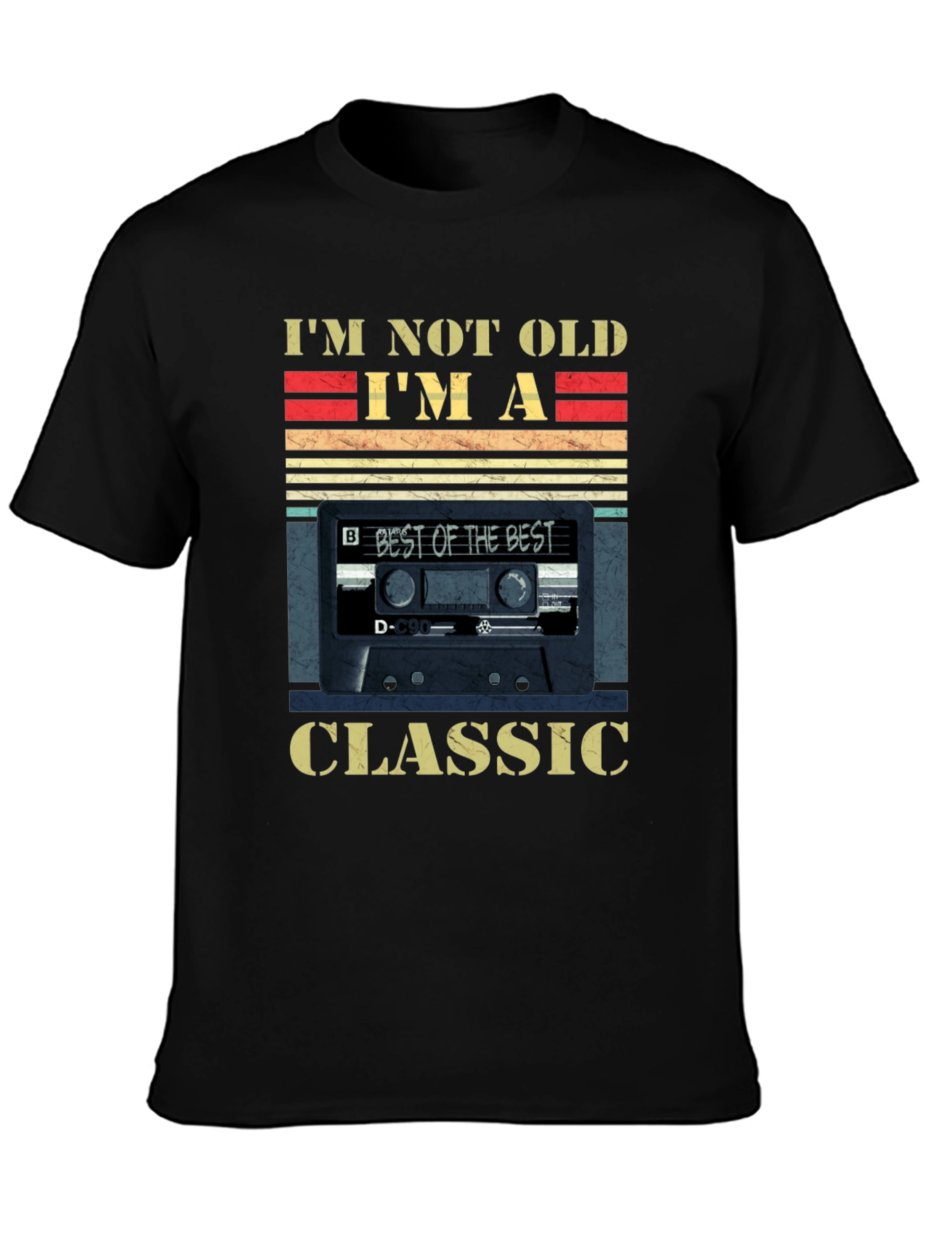 Im Not Old Im A Classic Cassette Tape T-Shirt