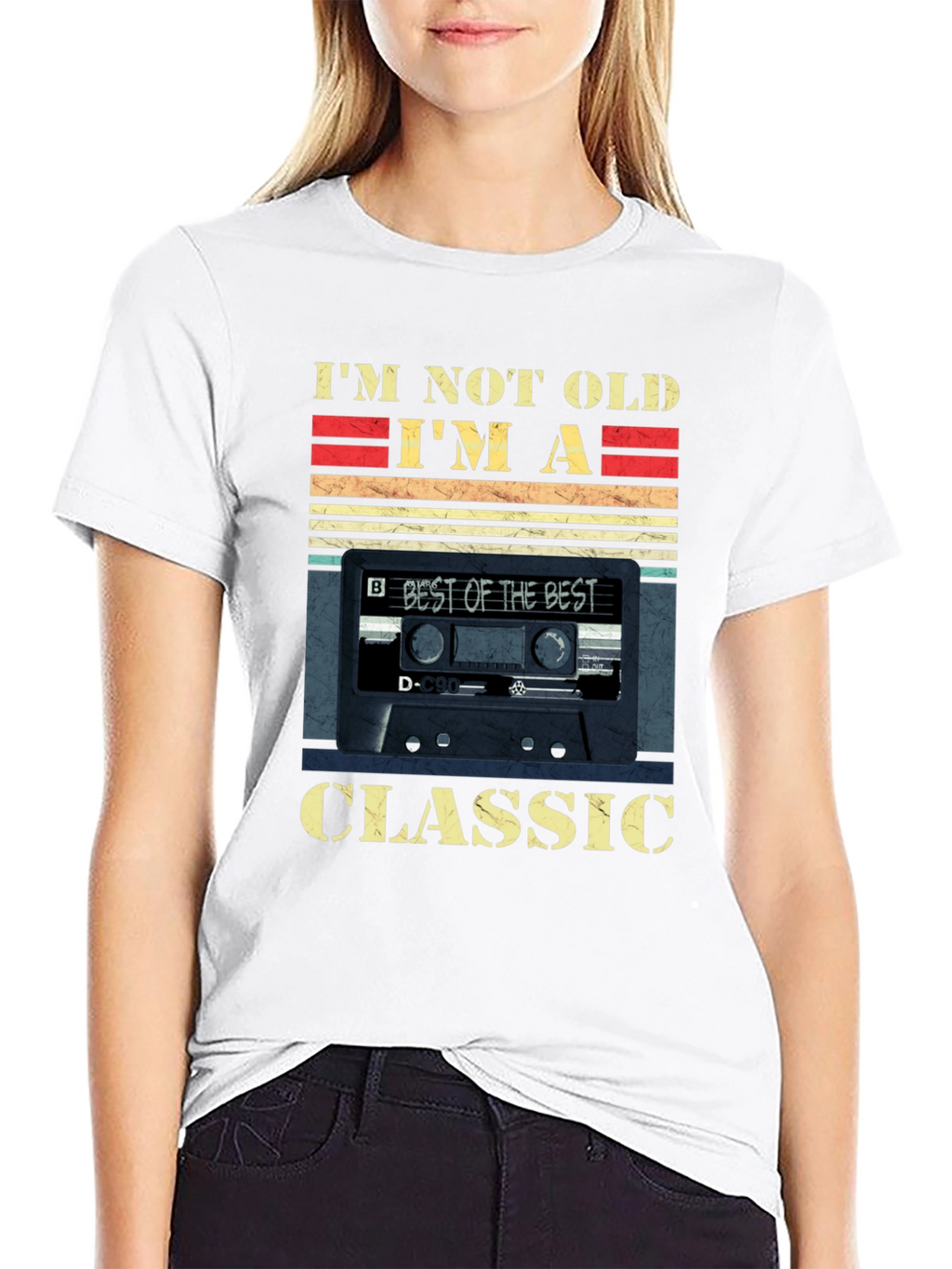 Im Not Old Im A Classic Cassette Tape T-Shirt