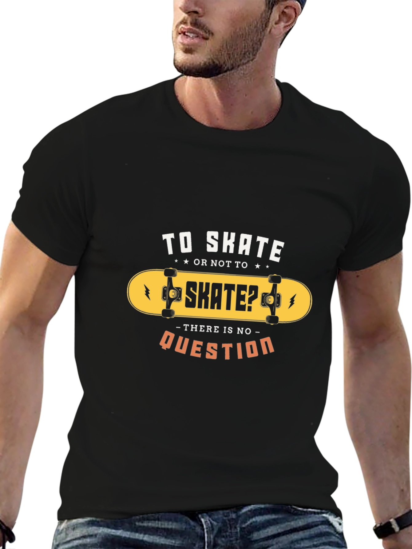 Skate T-Shirt: To Skate or Not To Skate?