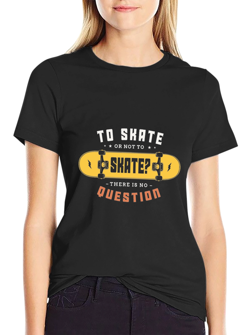 Skate T-Shirt: To Skate or Not To Skate?