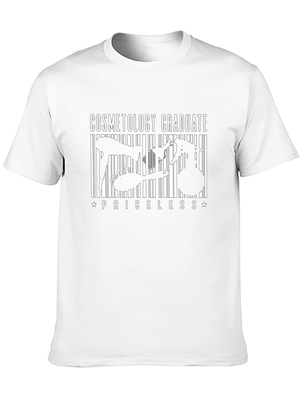 Cosmetology Graduate T-Shirt - Priceless Design