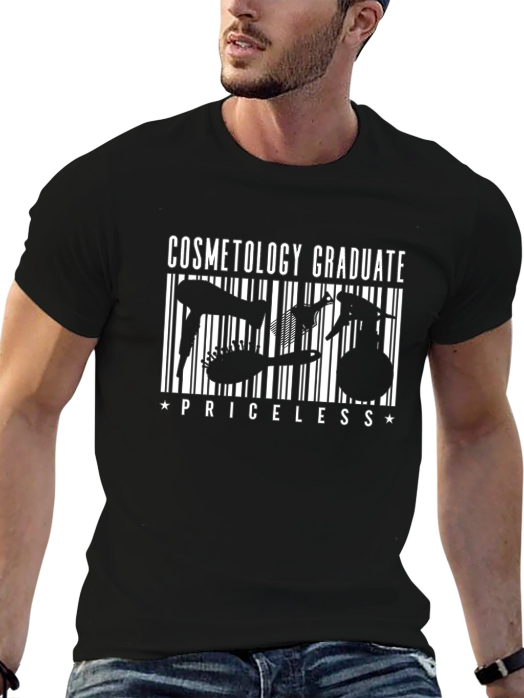 Cosmetology Graduate T-Shirt - Priceless Design