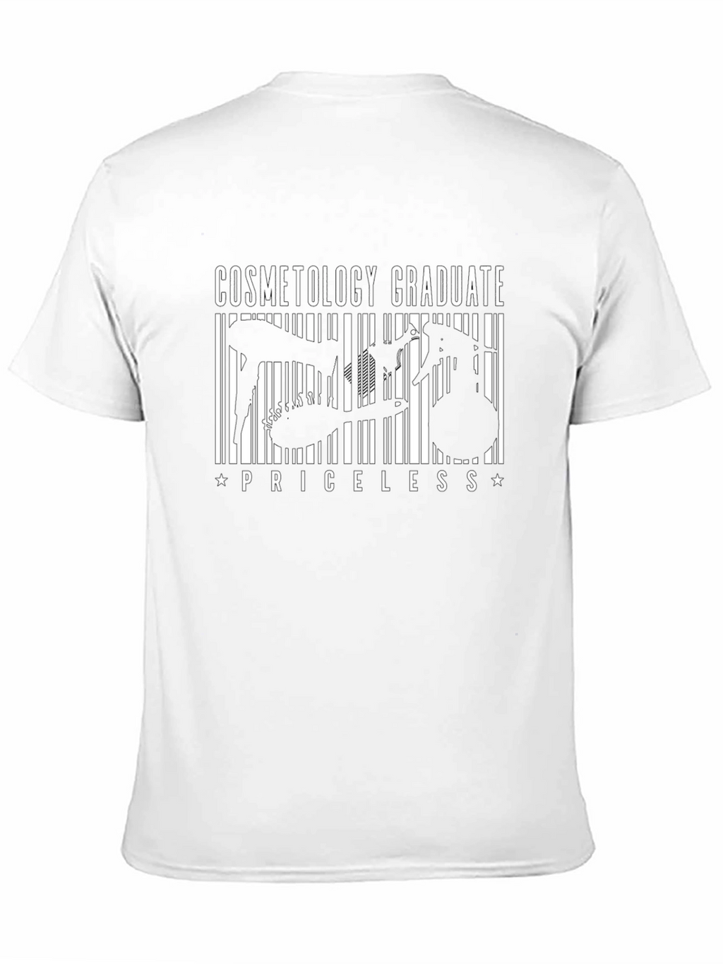 Cosmetology Graduate T-Shirt - Priceless Design