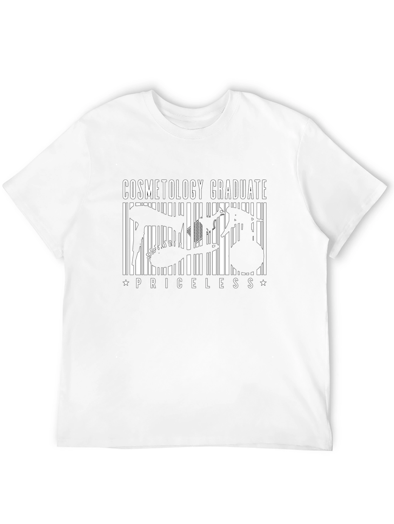 Cosmetology Graduate T-Shirt - Priceless Design