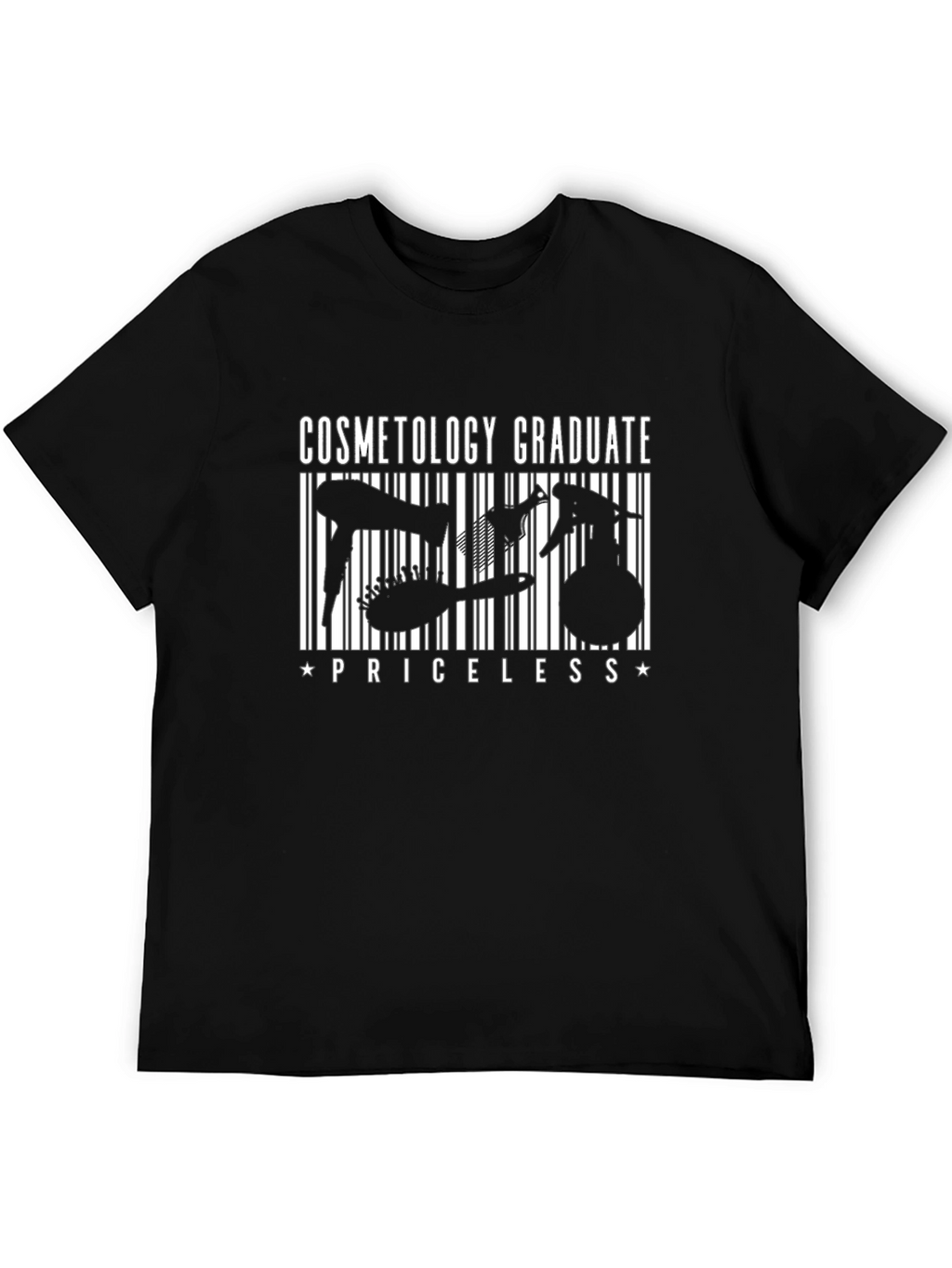 Cosmetology Graduate T-Shirt - Priceless Design