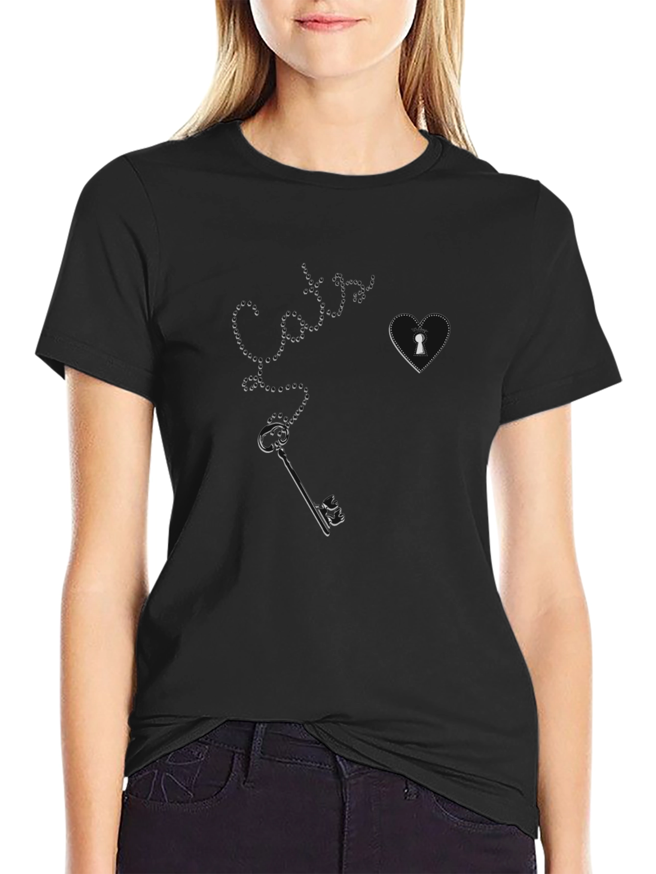 Key to My Heart T-Shirt - Stylish Graphic Tee
