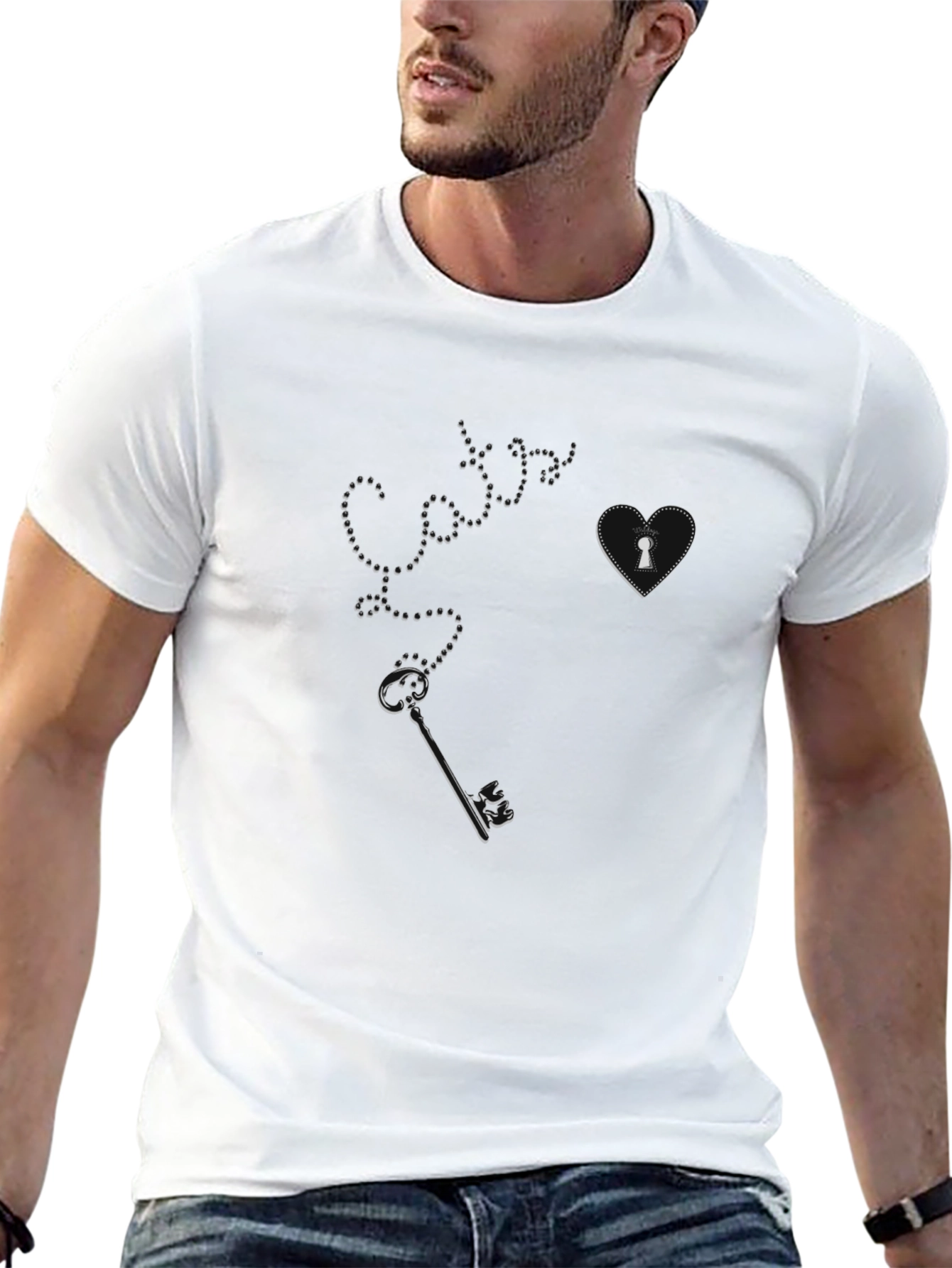 Key to My Heart T-Shirt - Stylish Graphic Tee