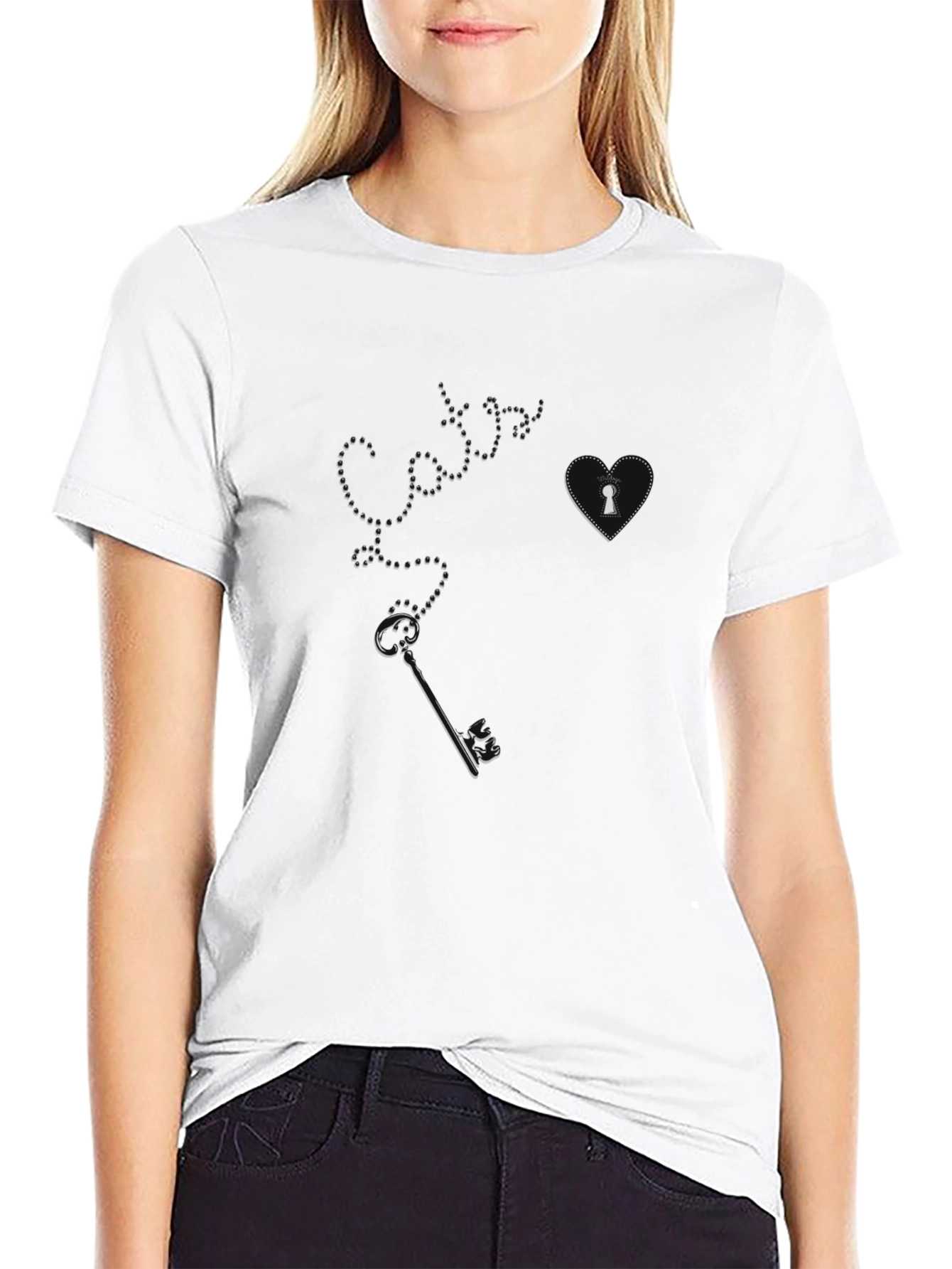 Key to My Heart T-Shirt - Stylish Graphic Tee