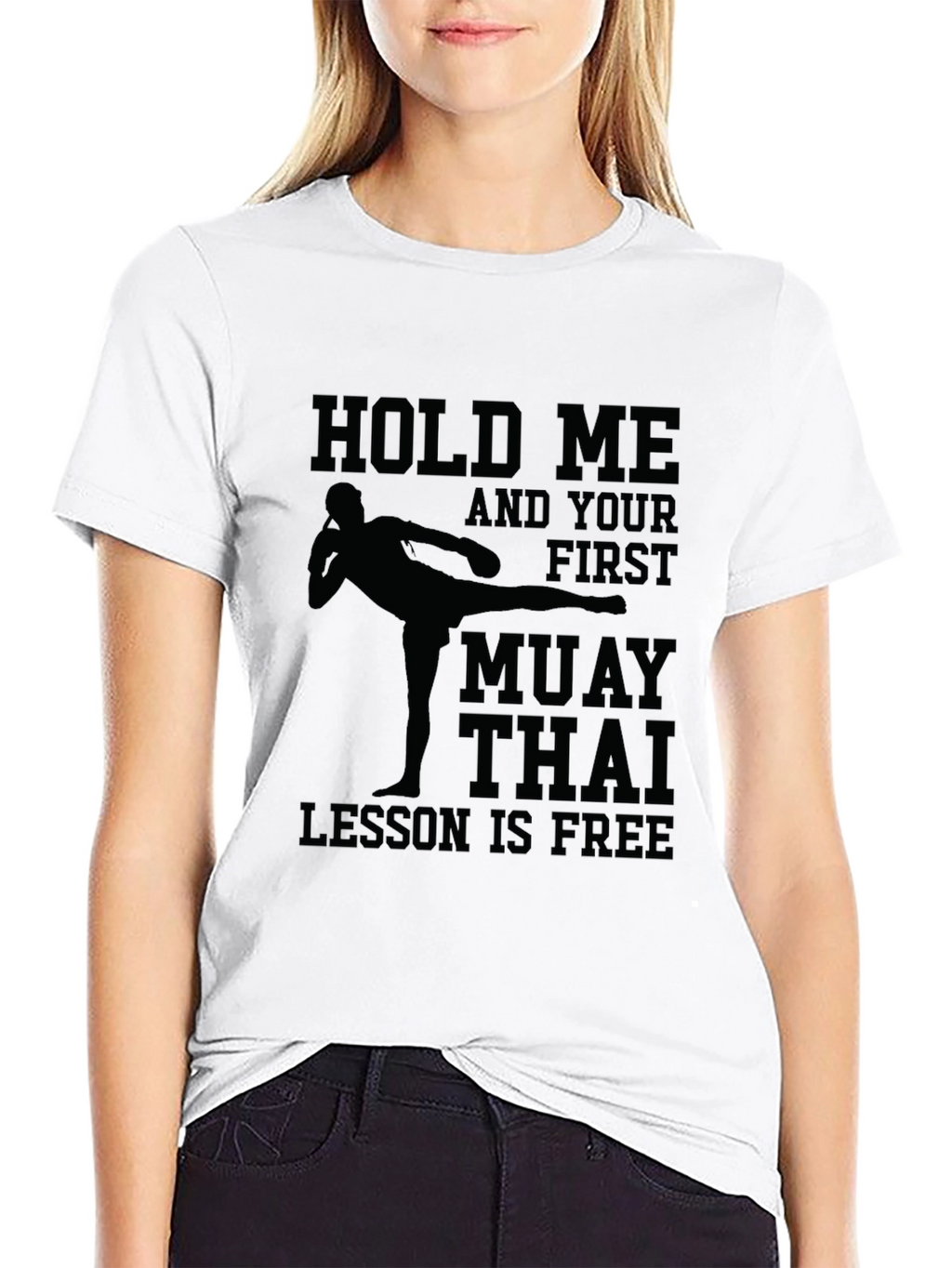 Muay Thai Lesson Free T-Shirt