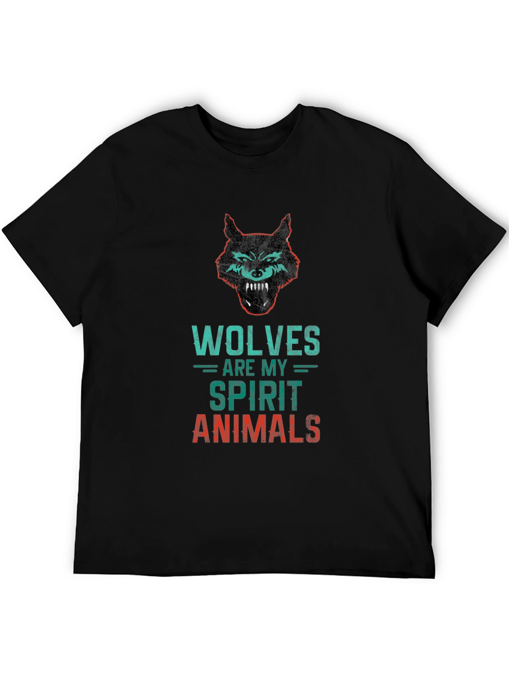Wolves Spirit Animals Graphic T-Shirt