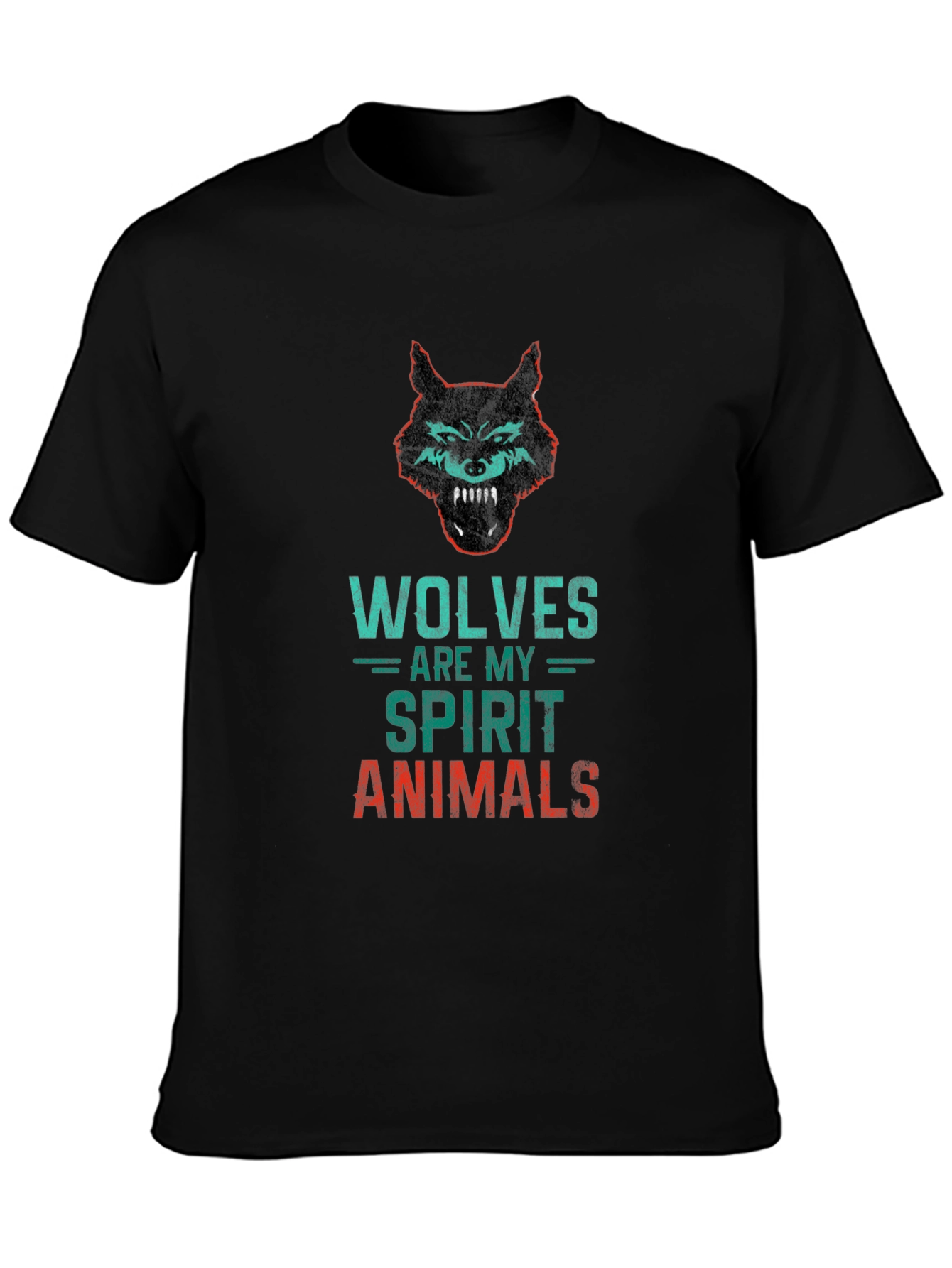 Wolves Spirit Animals Graphic T-Shirt