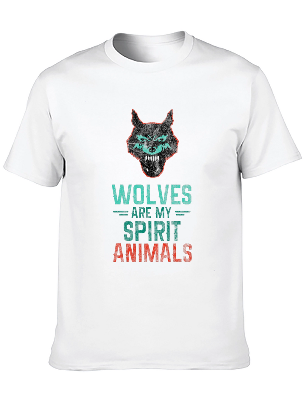 Wolves Spirit Animals Graphic T-Shirt