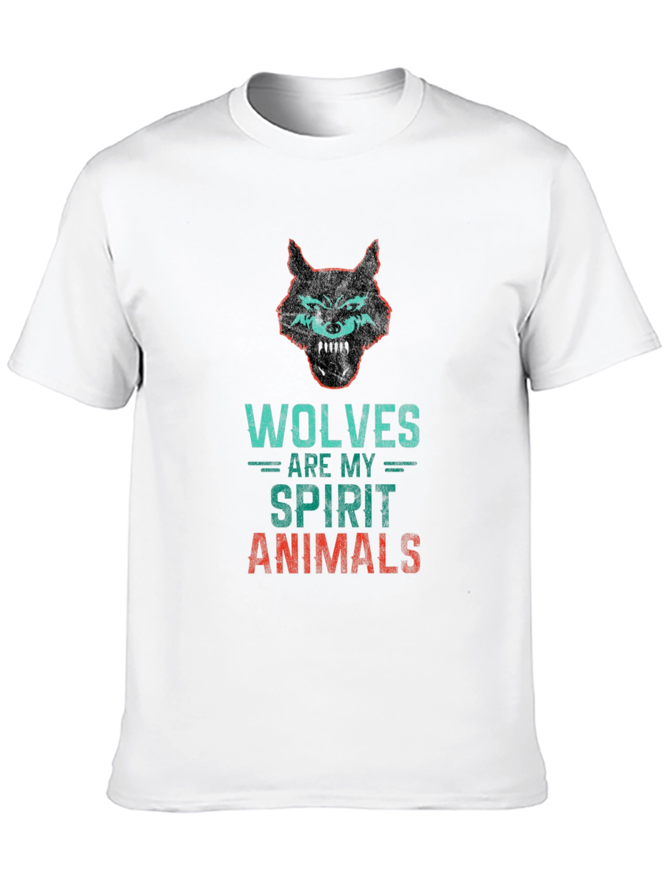 Wolves Spirit Animals Graphic T-Shirt