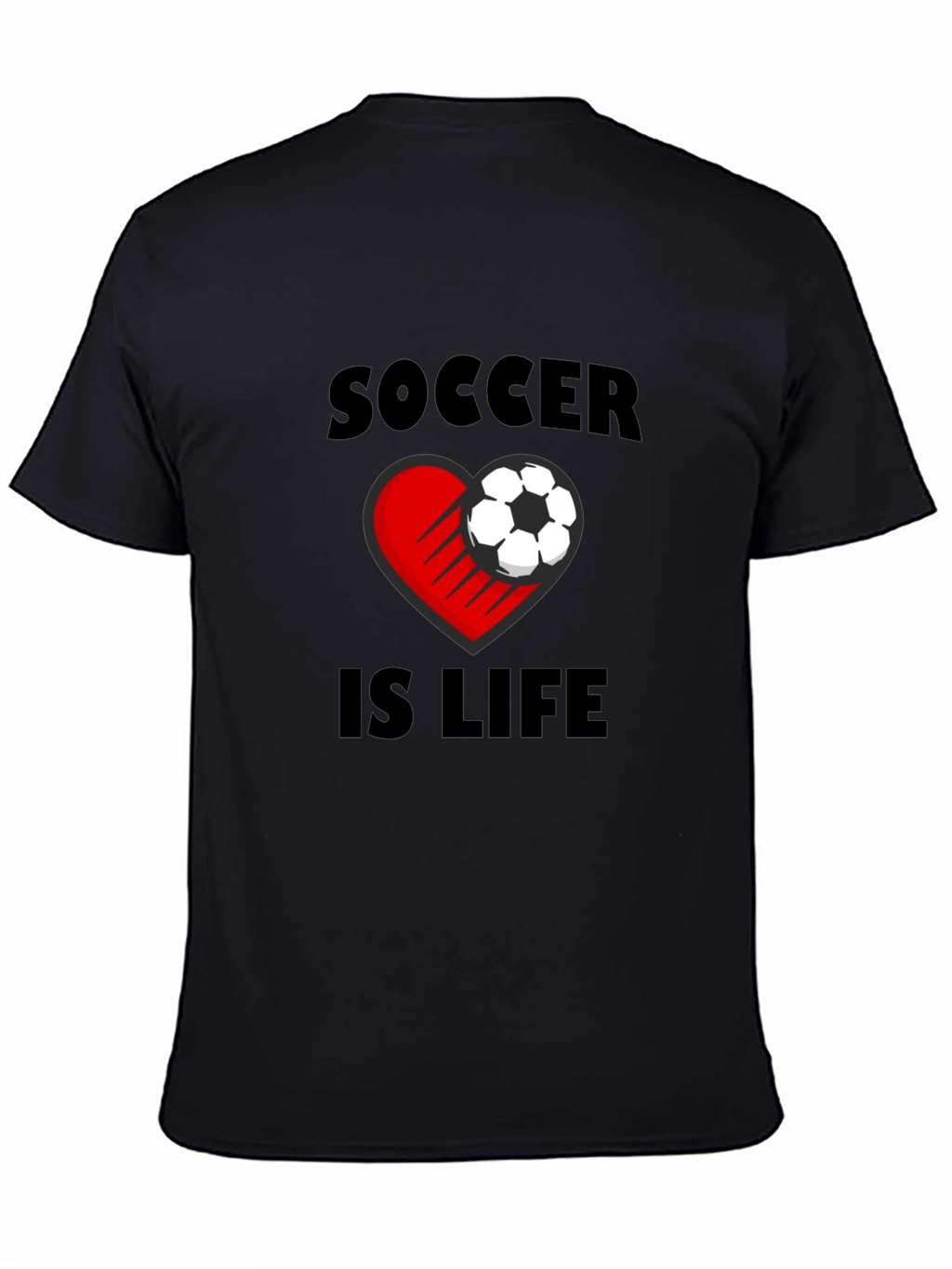 Soccer is Life Graphic T-Shirt