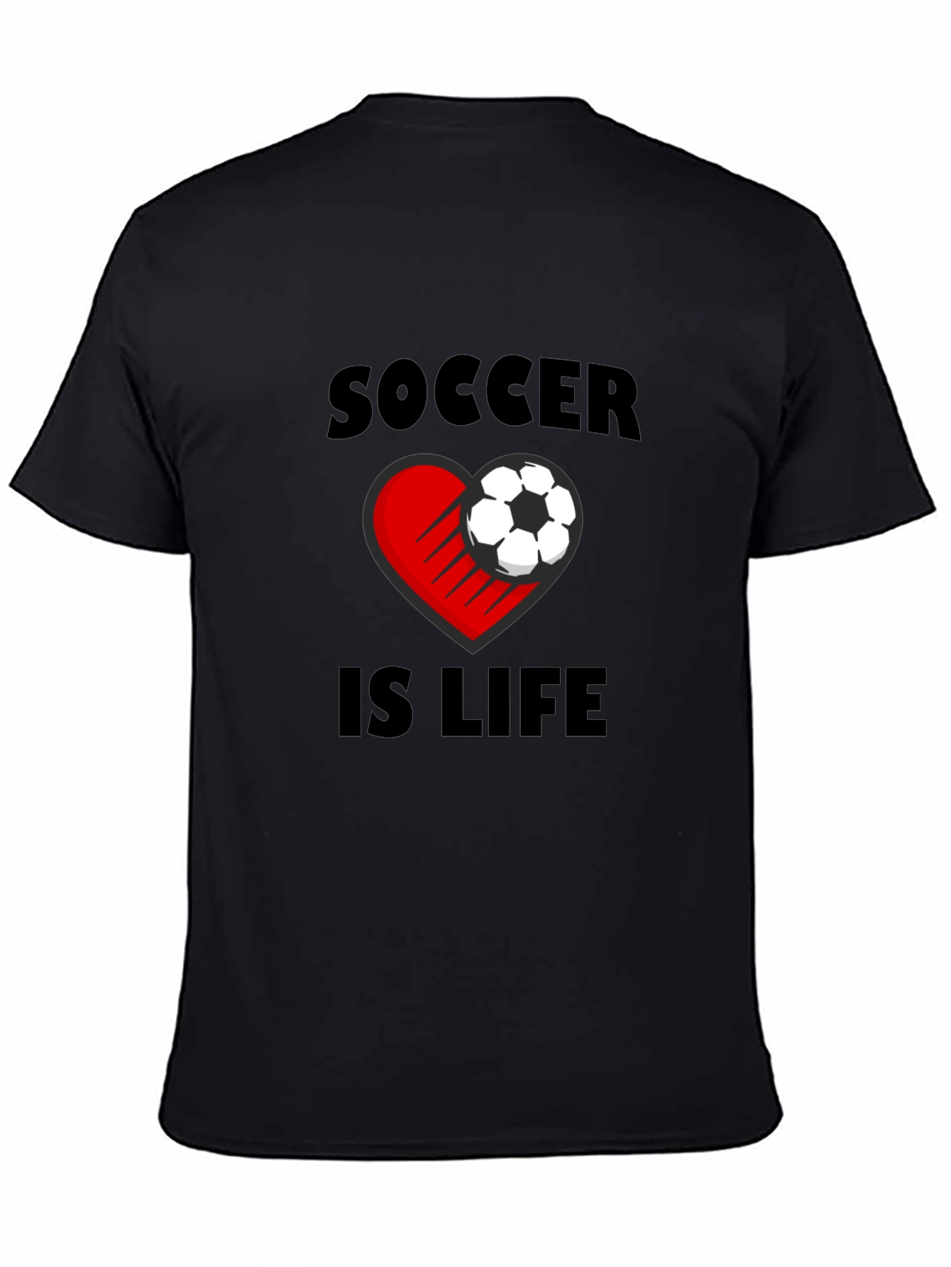 Soccer is Life Graphic T-Shirt