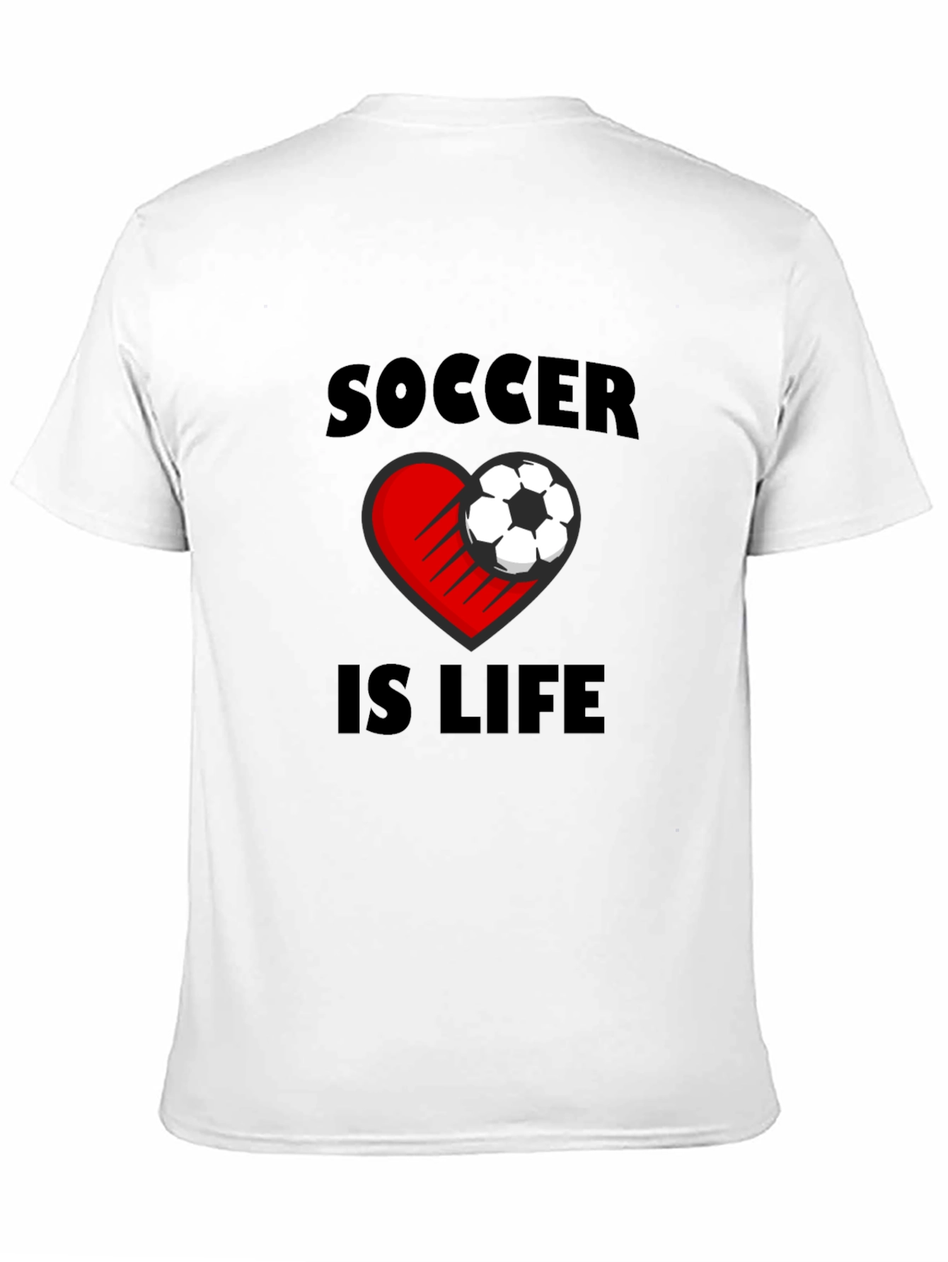 Soccer is Life Graphic T-Shirt