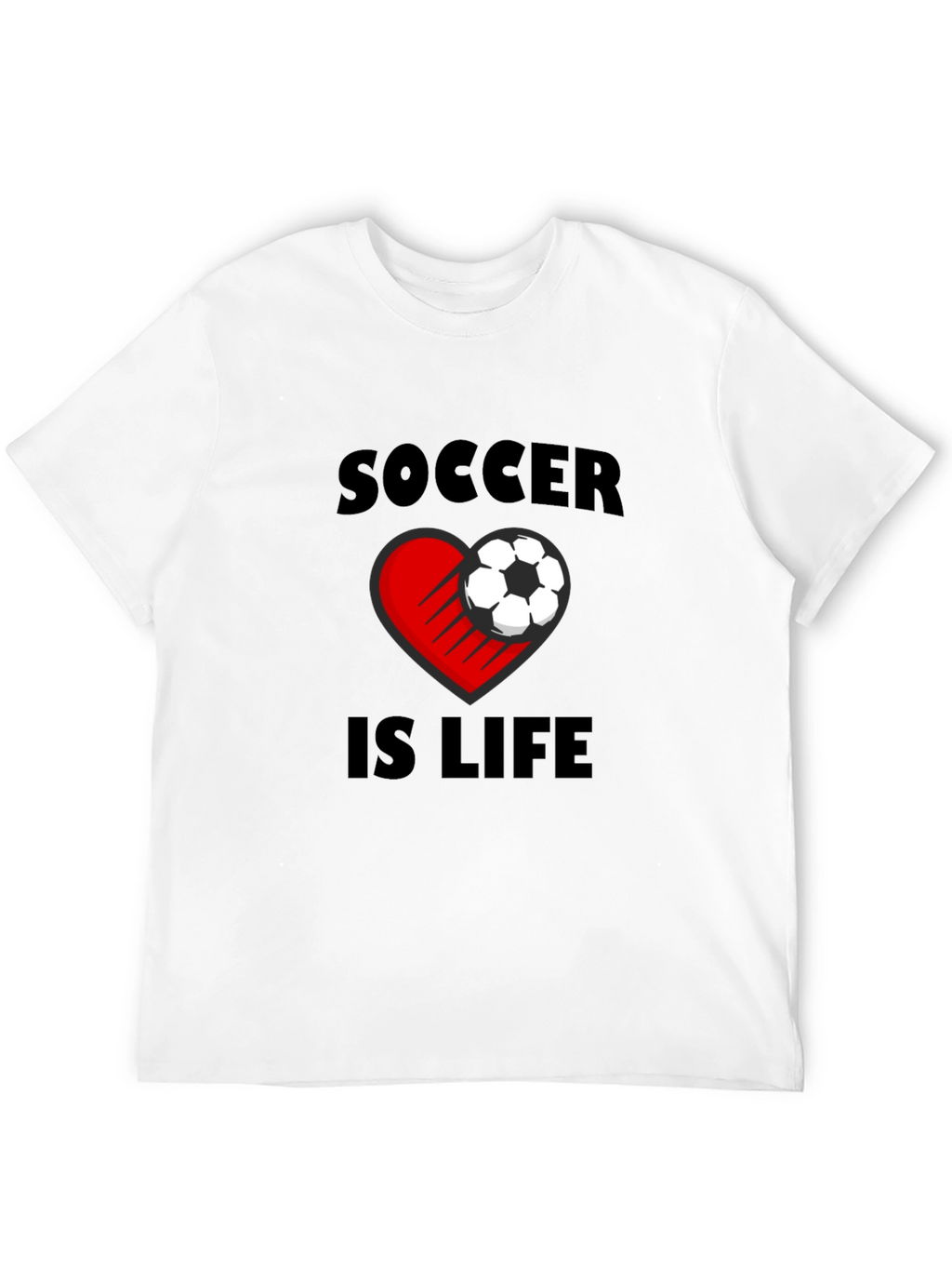 Soccer is Life Graphic T-Shirt