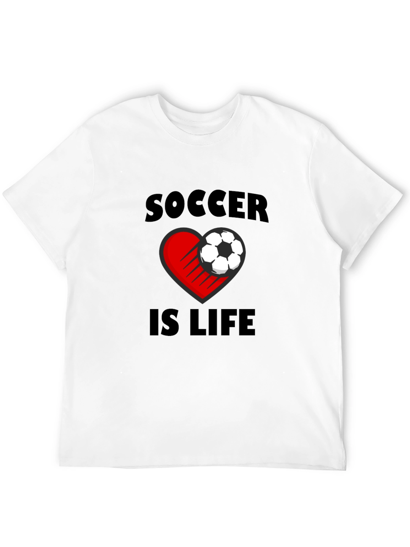 Soccer is Life Graphic T-Shirt