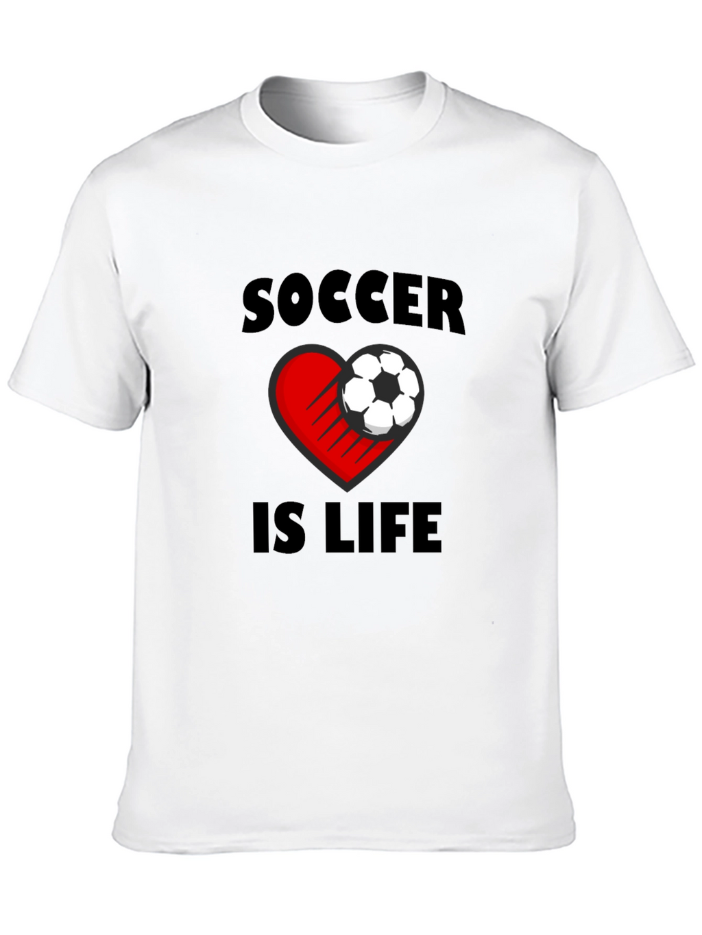 Soccer is Life Graphic T-Shirt