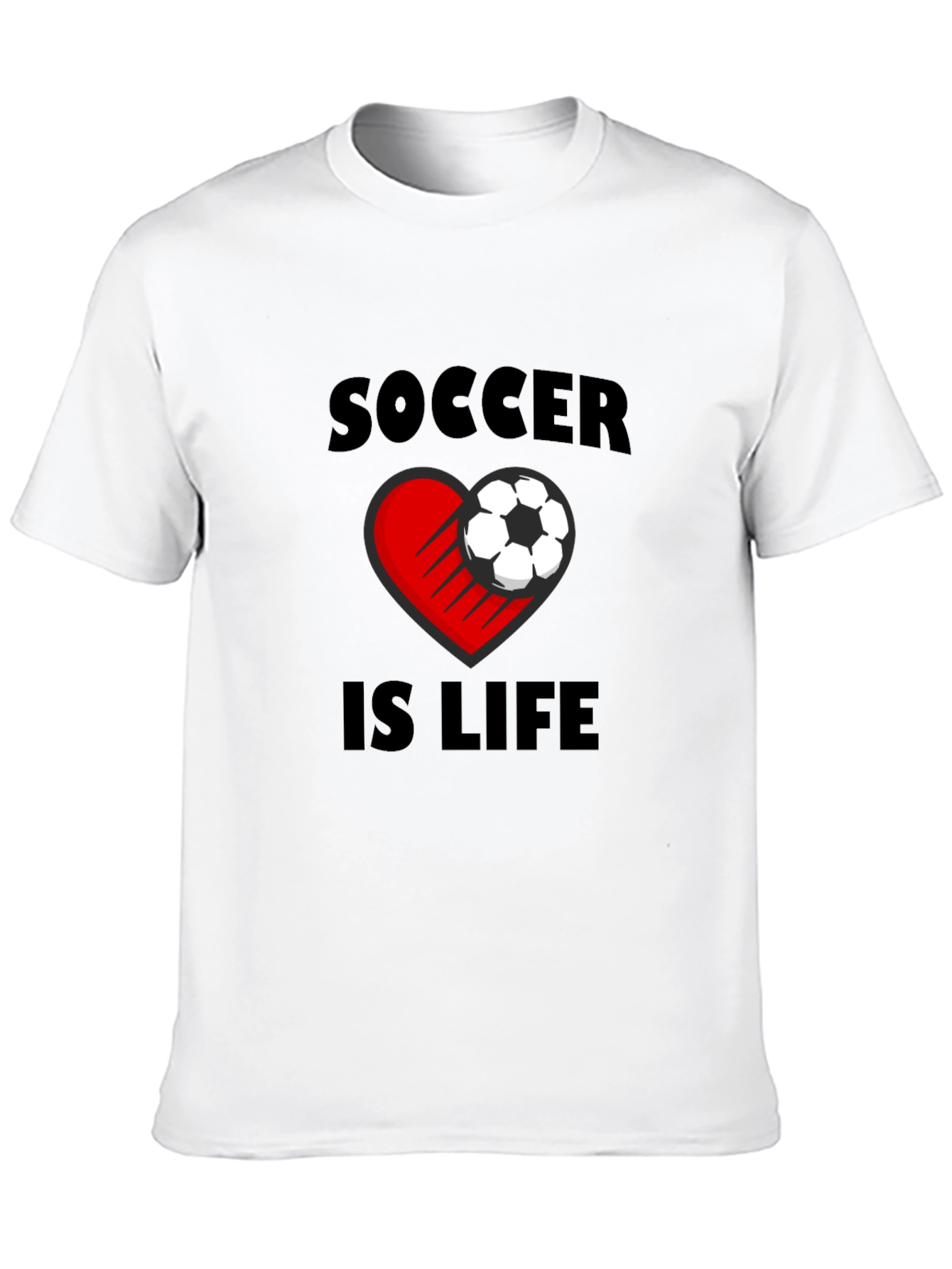 Soccer is Life Graphic T-Shirt