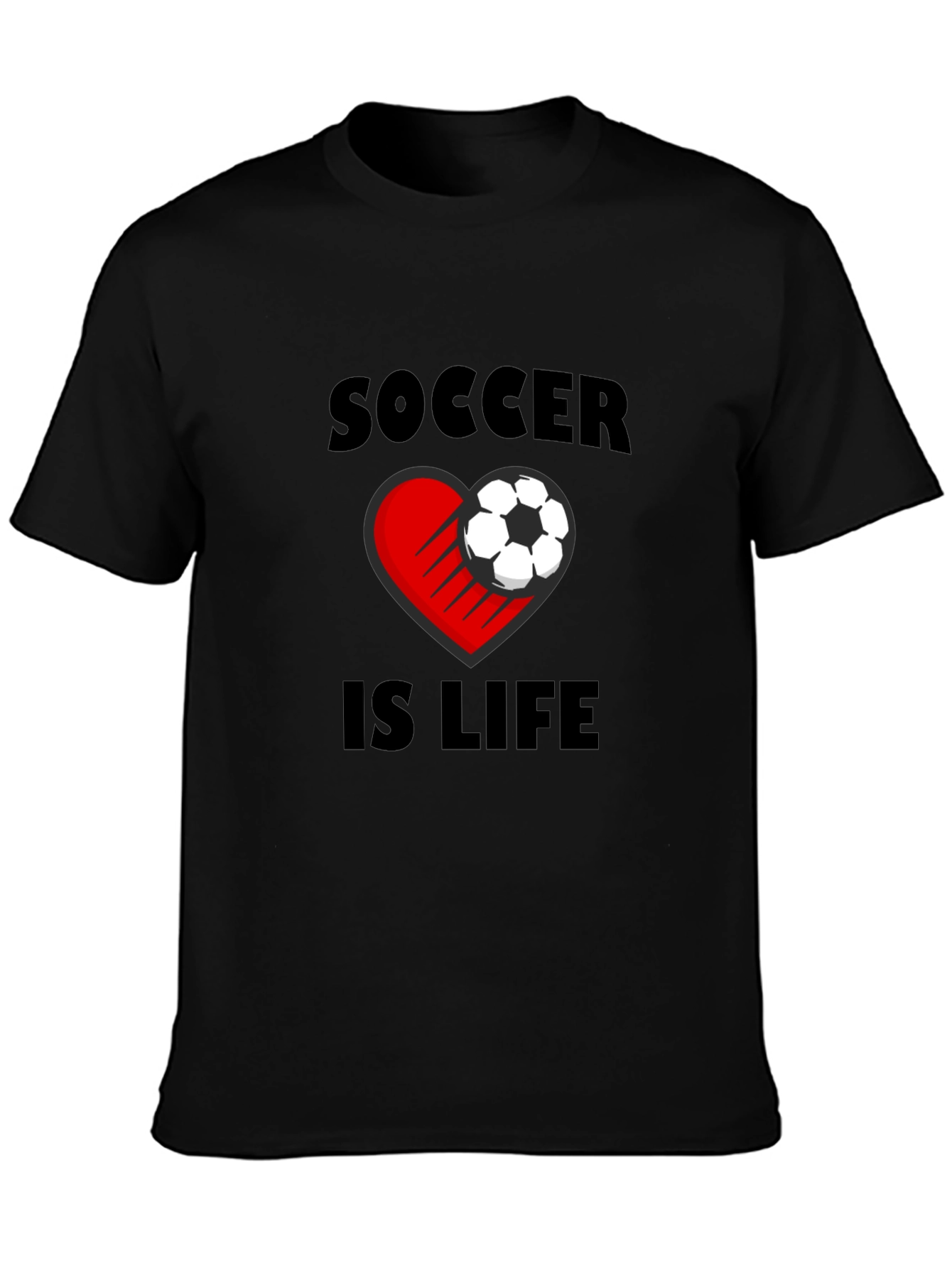 Soccer is Life Graphic T-Shirt