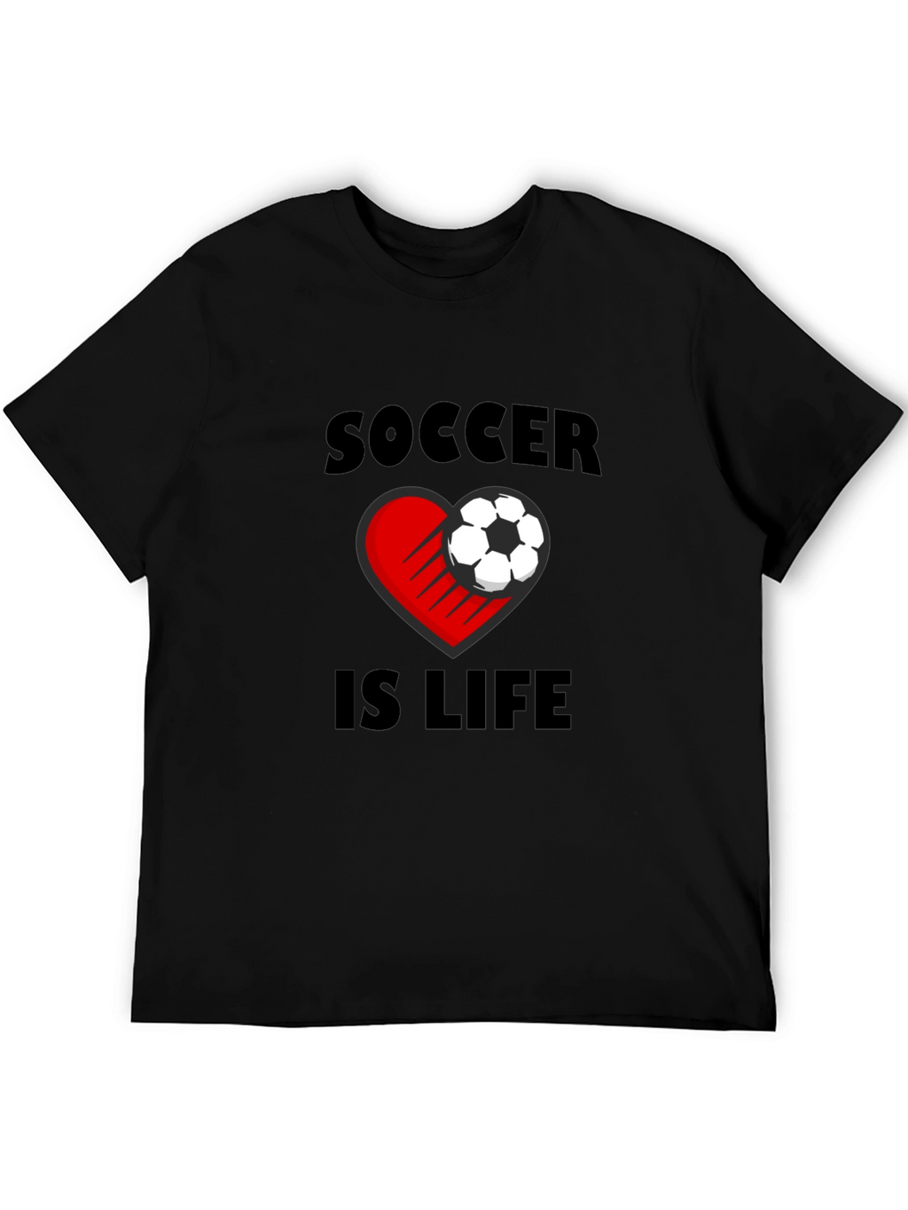 Soccer is Life Graphic T-Shirt