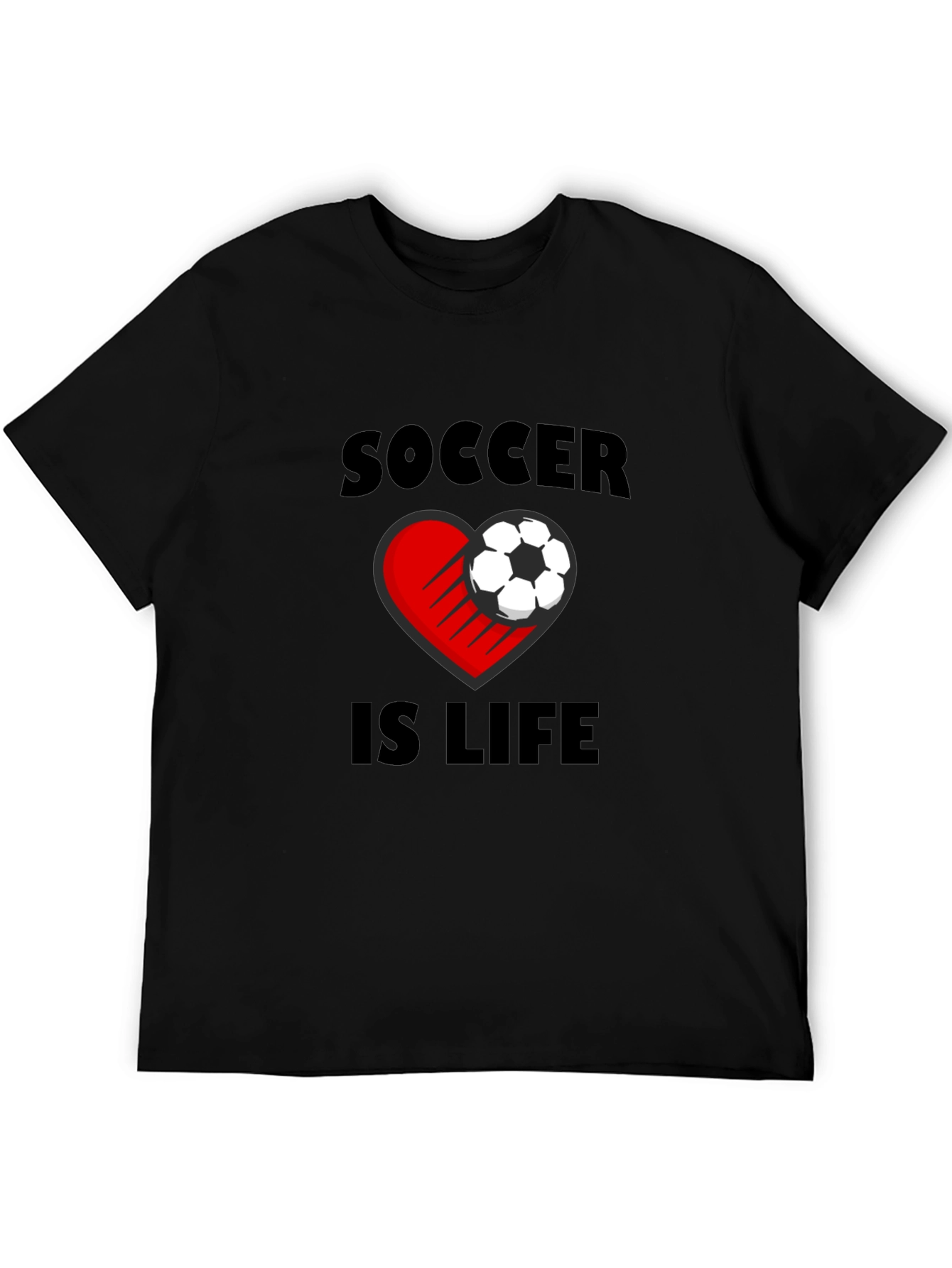 Soccer is Life Graphic T-Shirt