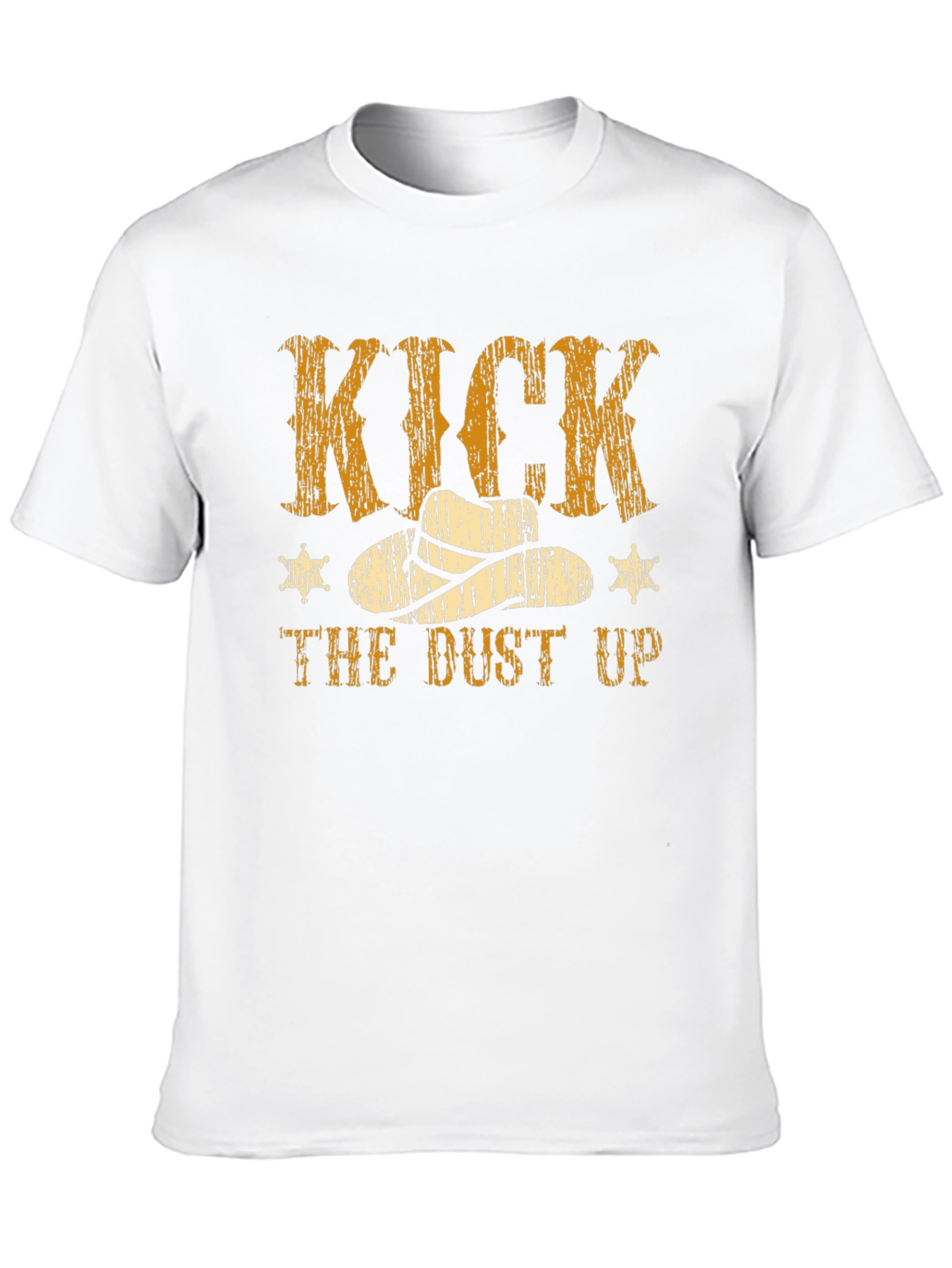 Kick the Dust Up Cowboy T-Shirt - Western Style