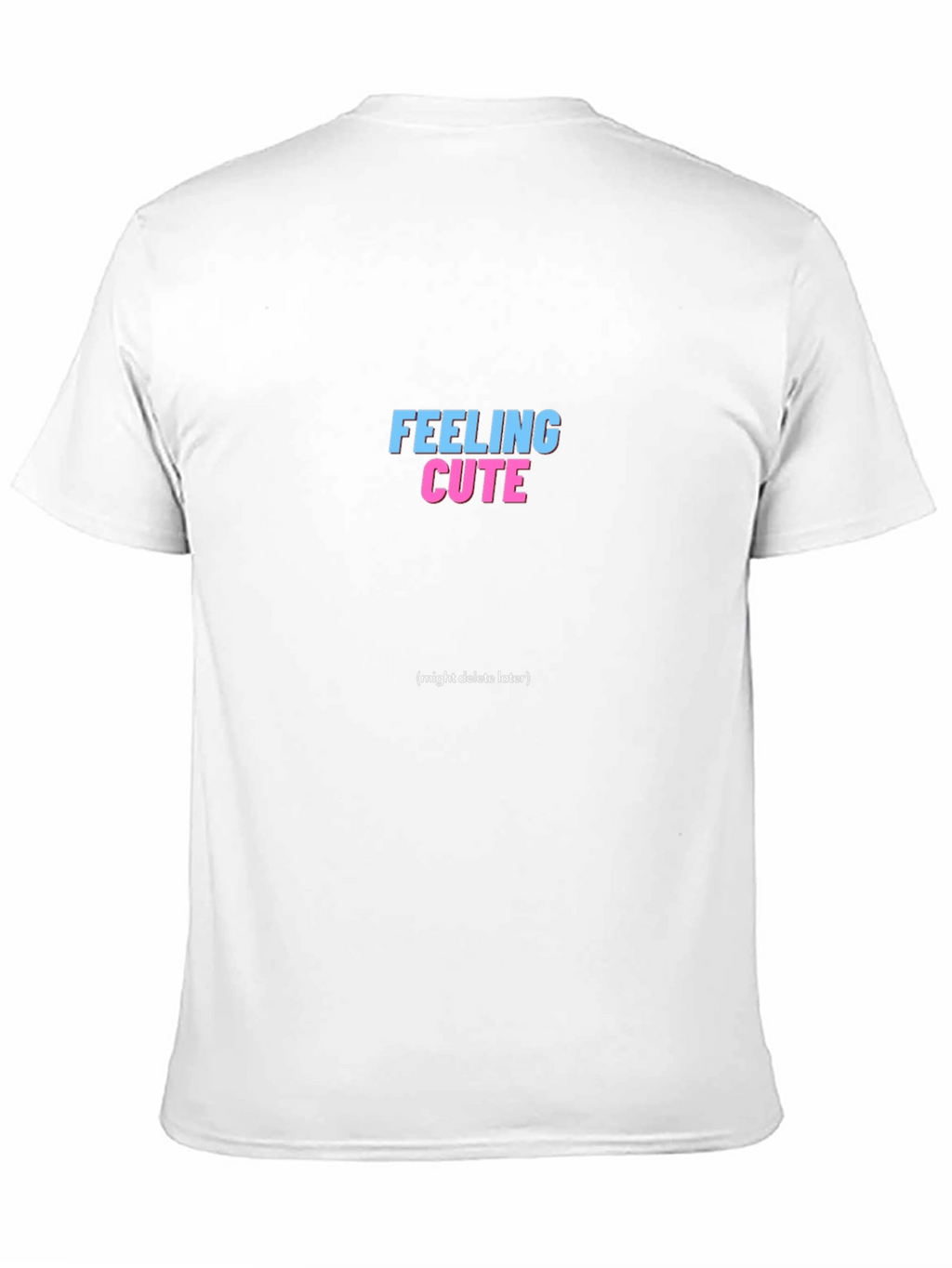 Feeling Cute T-Shirt - Black Cotton Tee