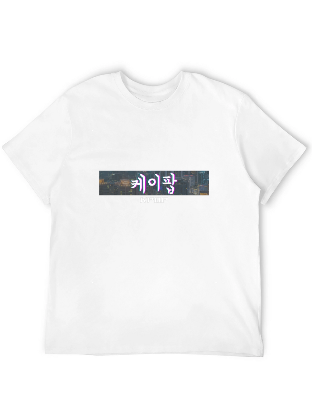 KPOP Graphic Tee - Urban Style Black T-Shirt