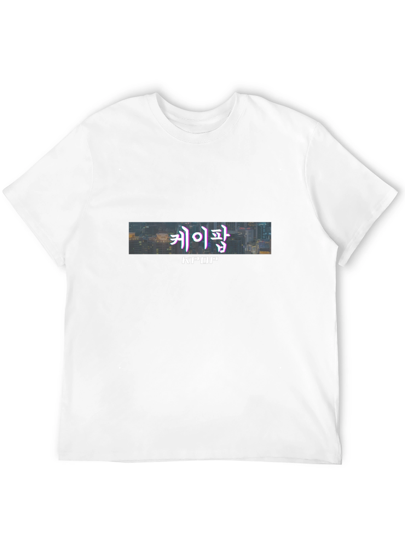 KPOP Graphic Tee - Urban Style Black T-Shirt